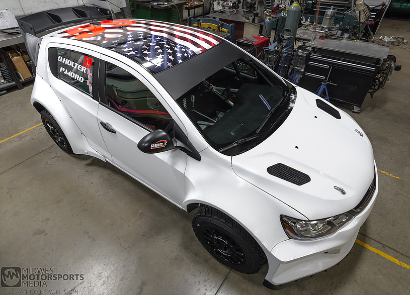 2019 PMR Motorsports Chevrolet Sonic LS3 AWD 5 Chevy Sonic Tired Of Econobox Life, Switches To LS3 V8 And Rallycross