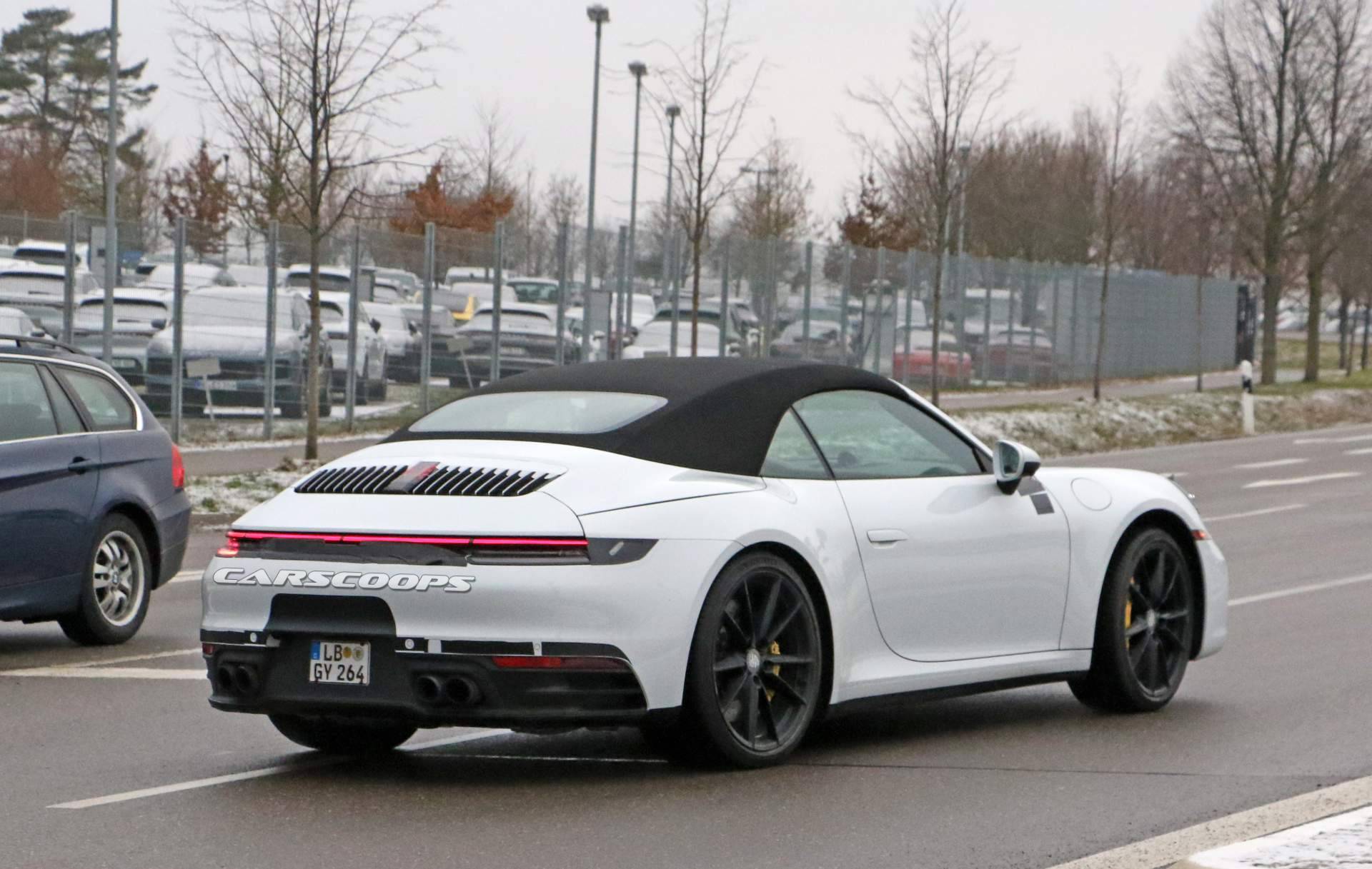 2020 Porsche 911 Cabriolet spy shots 31 2019 NY Auto Show To Feature Debuts From Acura, Genesis, Mercedes And Porsche