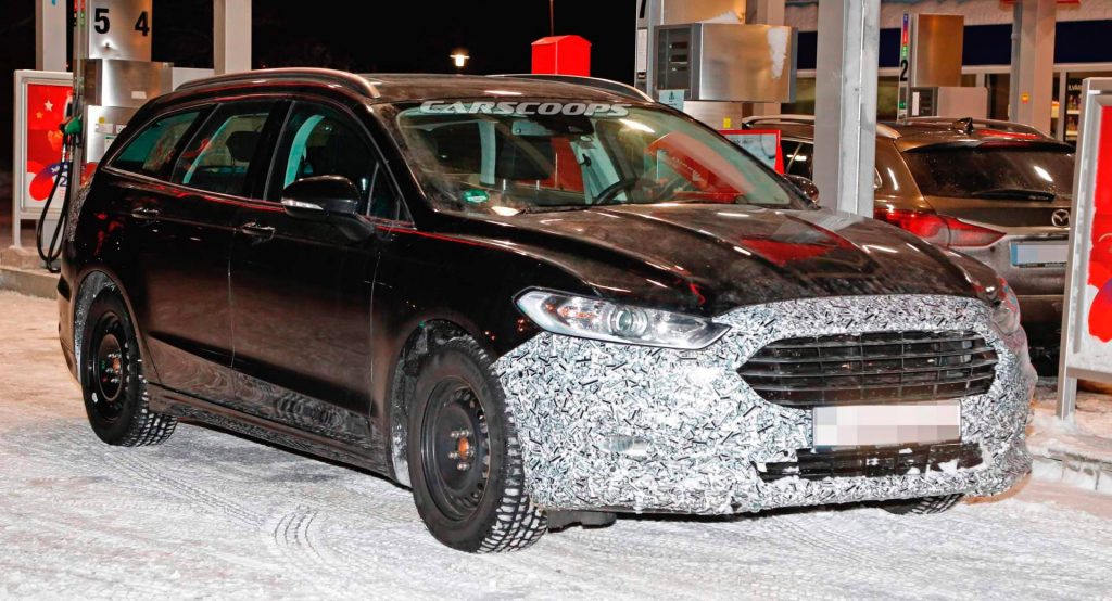  2019 Ford Mondeo Wagon Facelift Spied, Could Be The New Hybrid