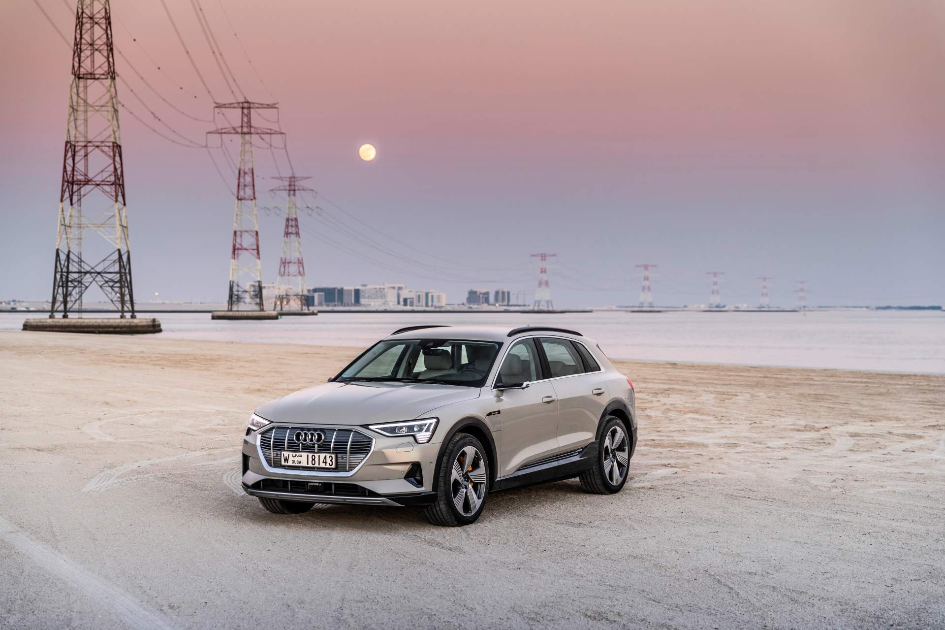 The Audi e-tron at Masdar City Scan Every Inch Of The 2019 Audi e-tron Electric SUV In 303 Photos