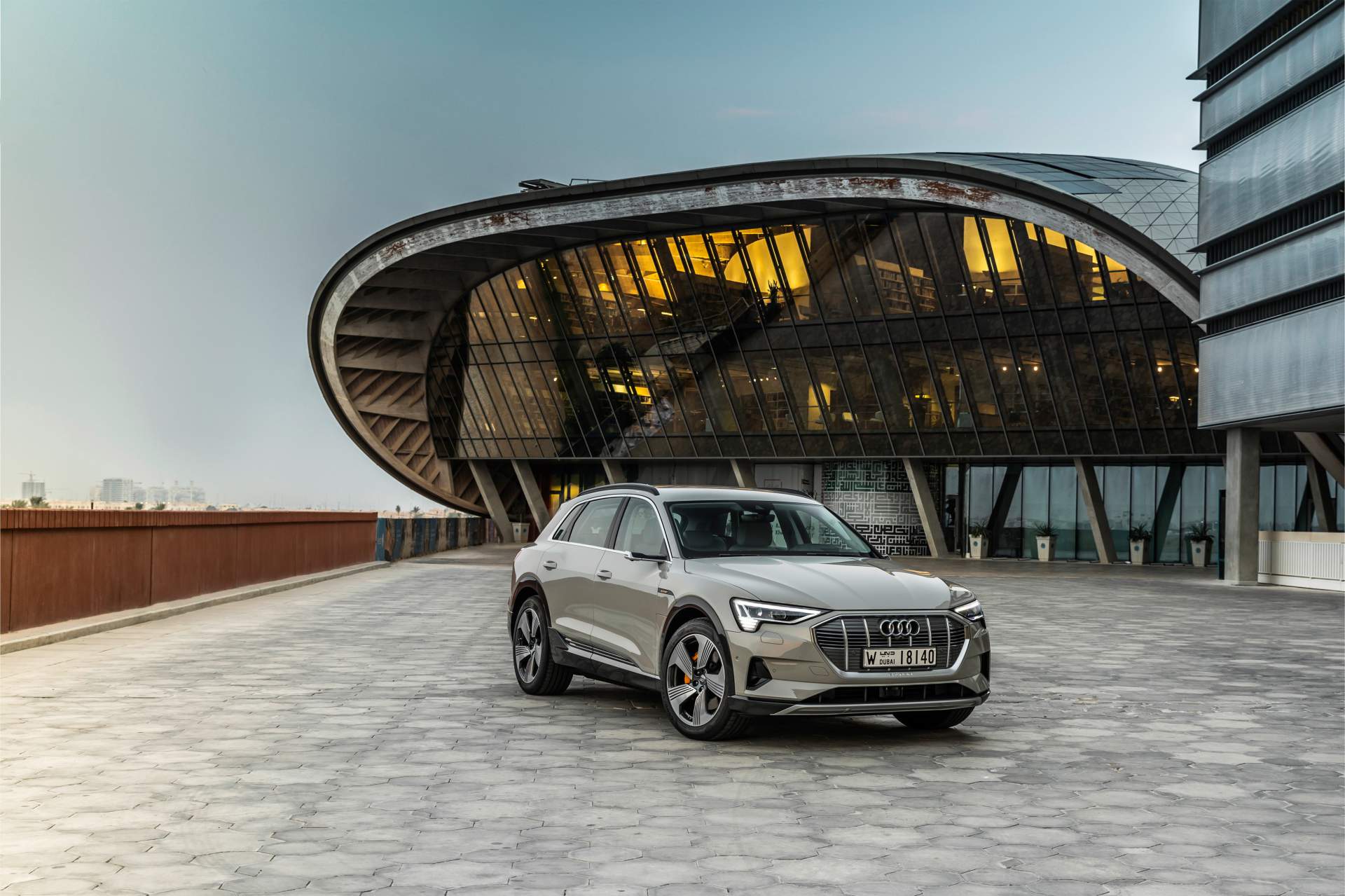 The Audi e-tron at Masdar City Scan Every Inch Of The 2019 Audi e-tron Electric SUV In 303 Photos