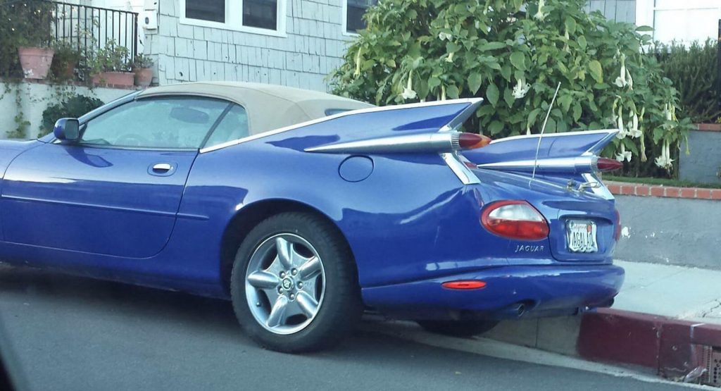  Caddy Eldorado Fins On A Jaguar XK8? The Horror, The Horror…