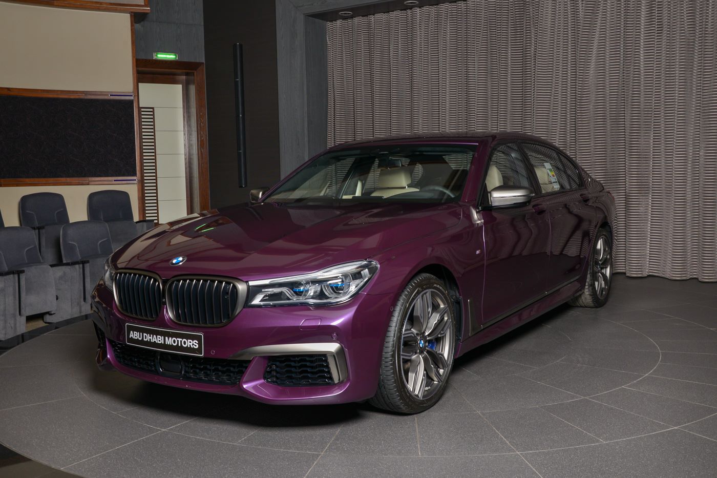 bmw individual 760li purple silk 3 BMW M760Li In Individual Purple Silk Makes For A Bold Statement