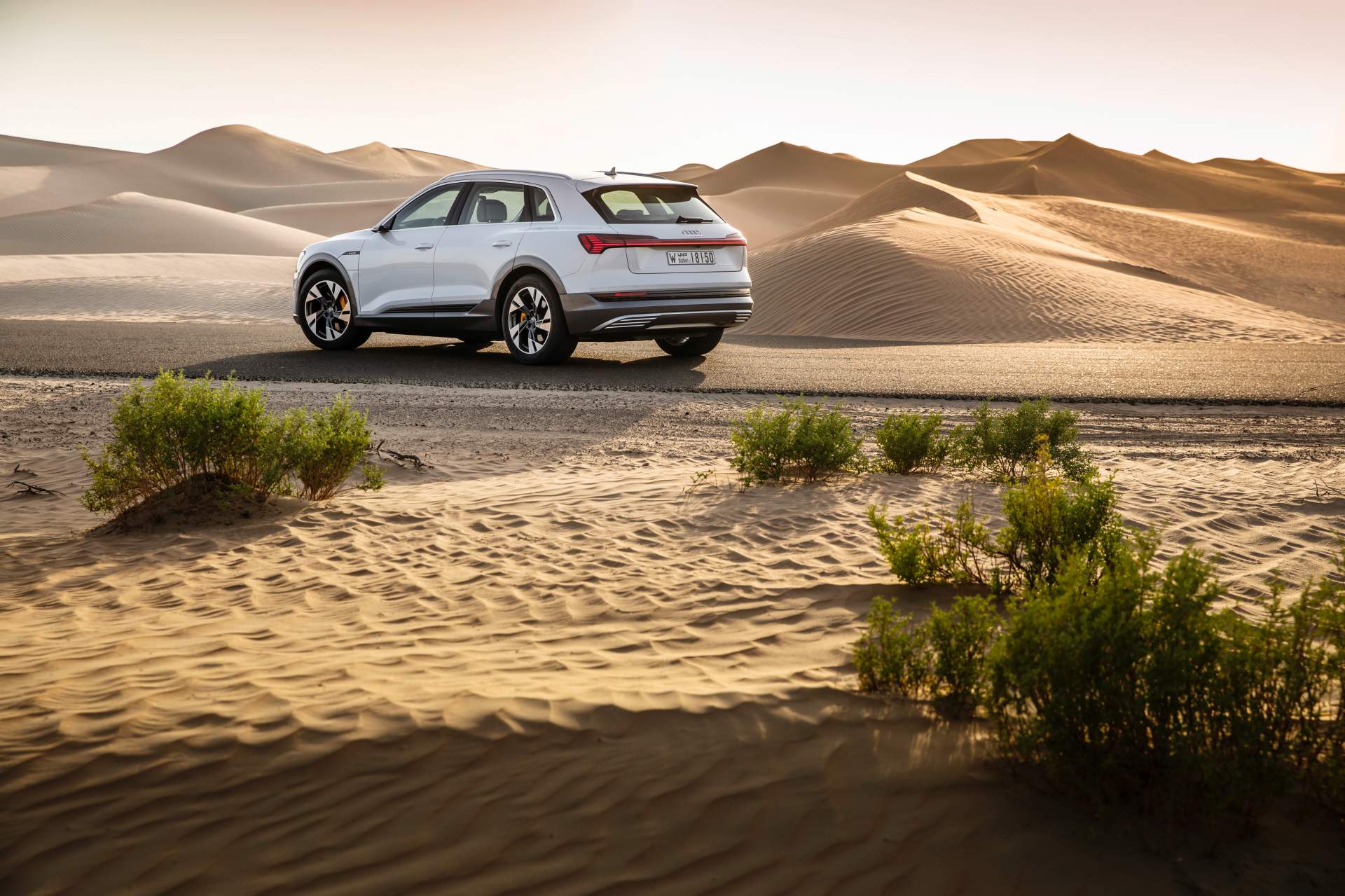 The Audi e-tron at Masdar City Scan Every Inch Of The 2019 Audi e-tron Electric SUV In 303 Photos
