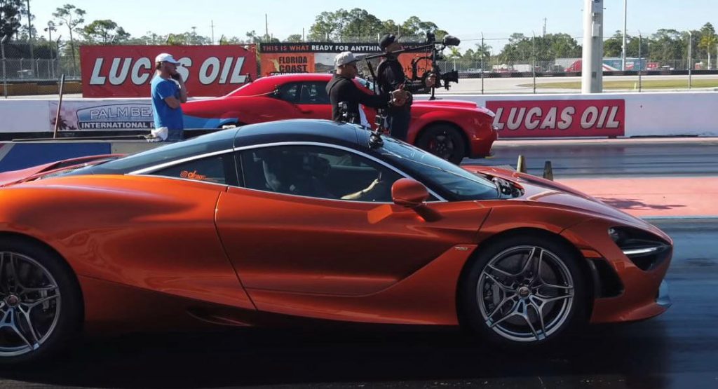  McLaren 720S Settles Dodge Demon Dispute Once And For All