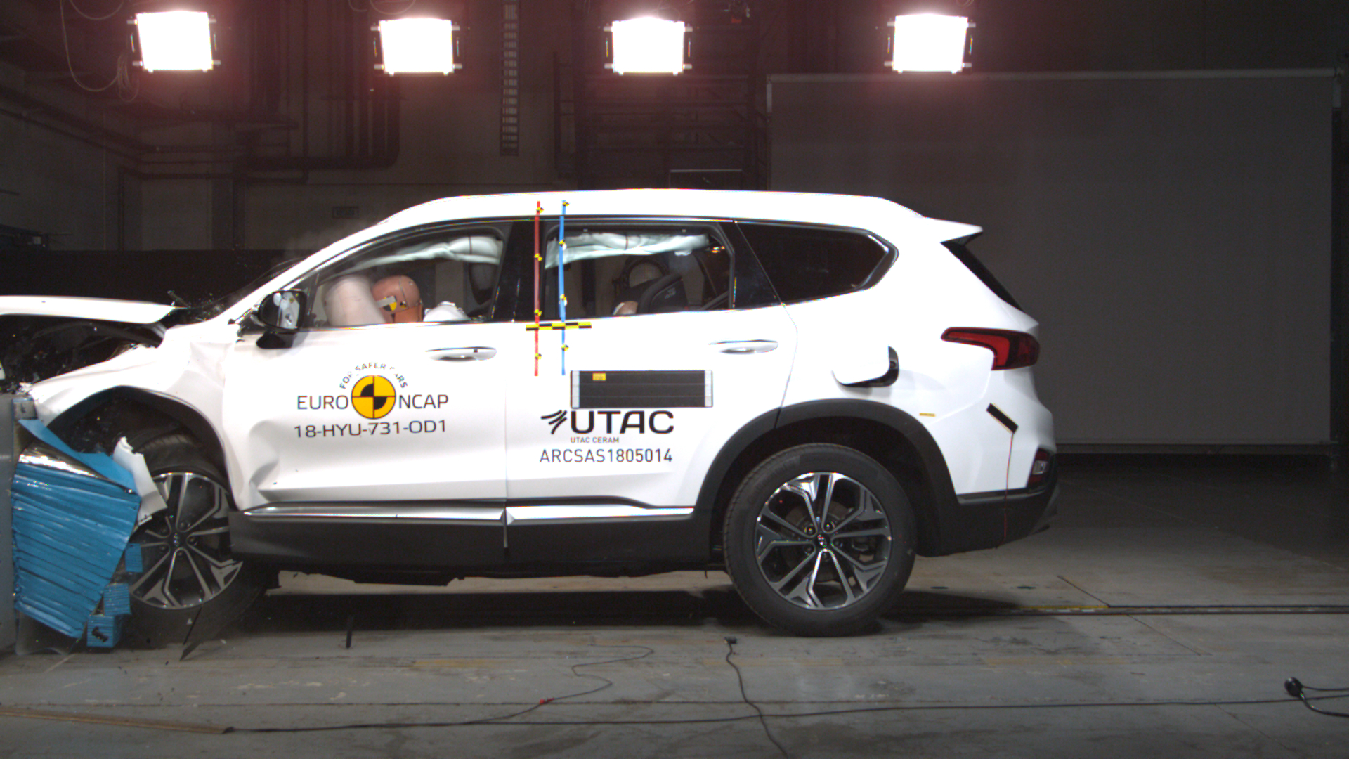 hyundai santa fe 2018 euro ncap 5 Euro NCAP: ONE Star For New Jeep Wrangler, ZERO For Fiat Panda