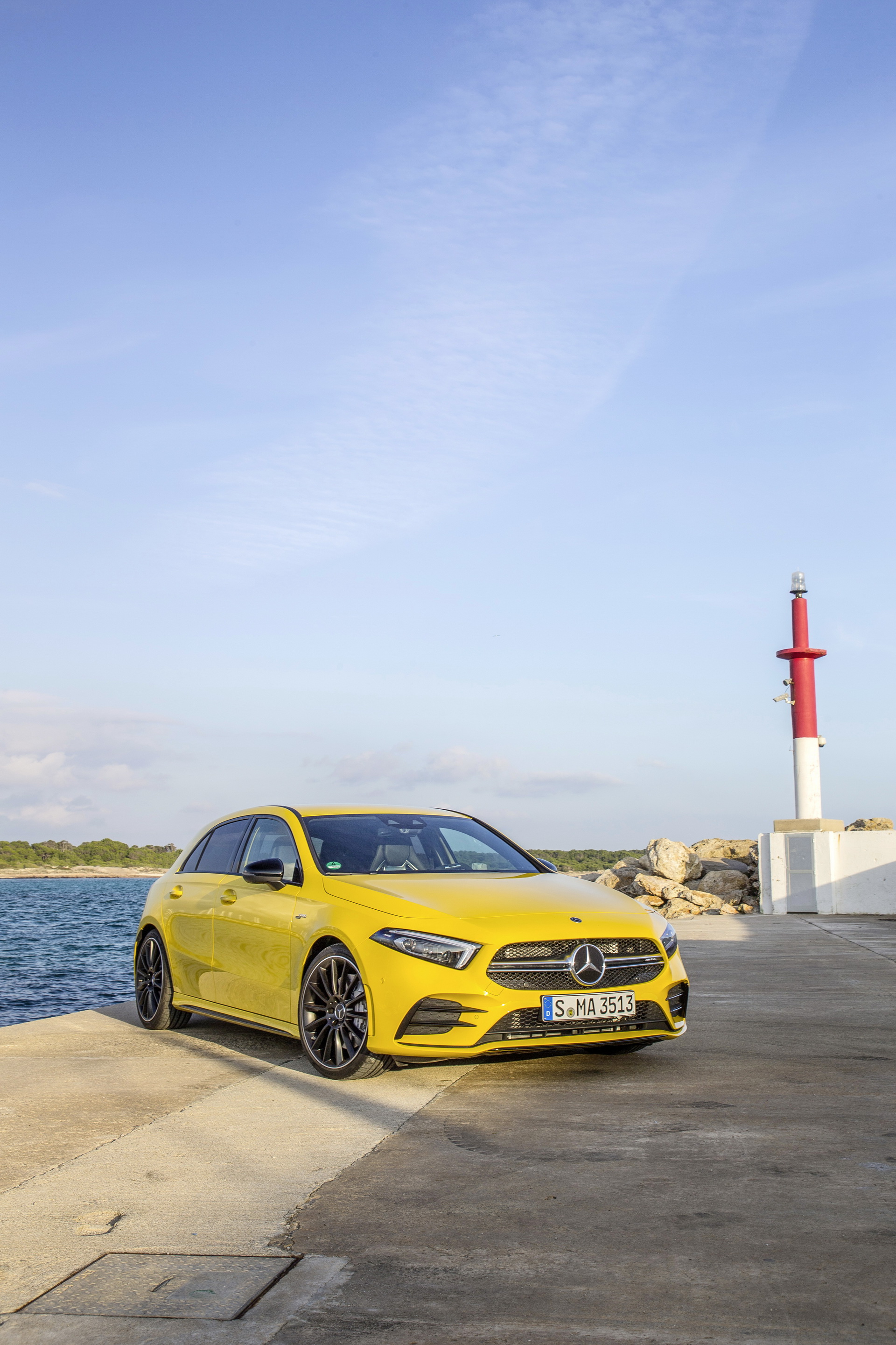 2019-Mercedes-AMG-A35-47 2019 Mercedes AMG A35: AMG’s Most Affordable Model Gets Detailed