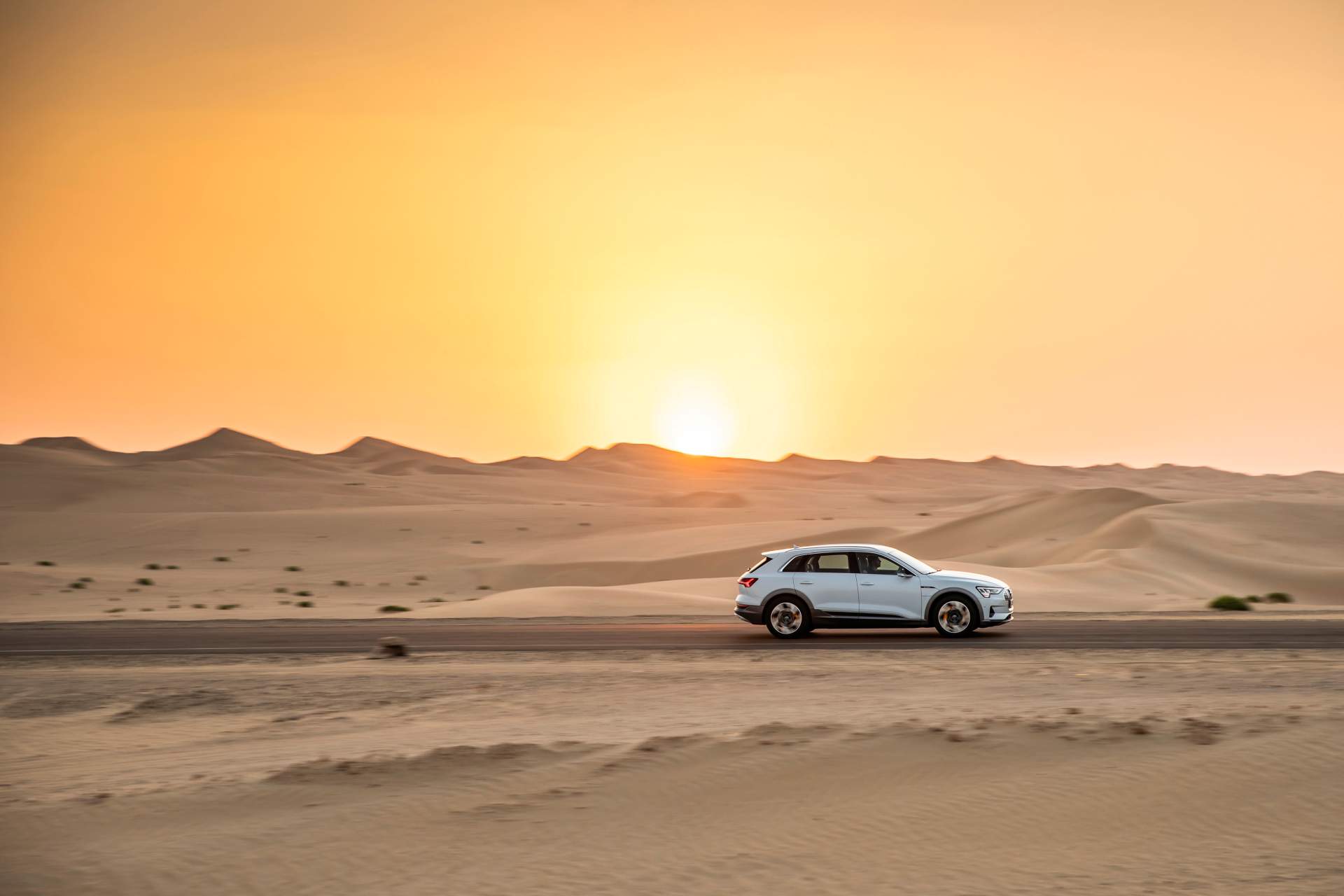 The Audi e-tron at Masdar City Scan Every Inch Of The 2019 Audi e-tron Electric SUV In 303 Photos