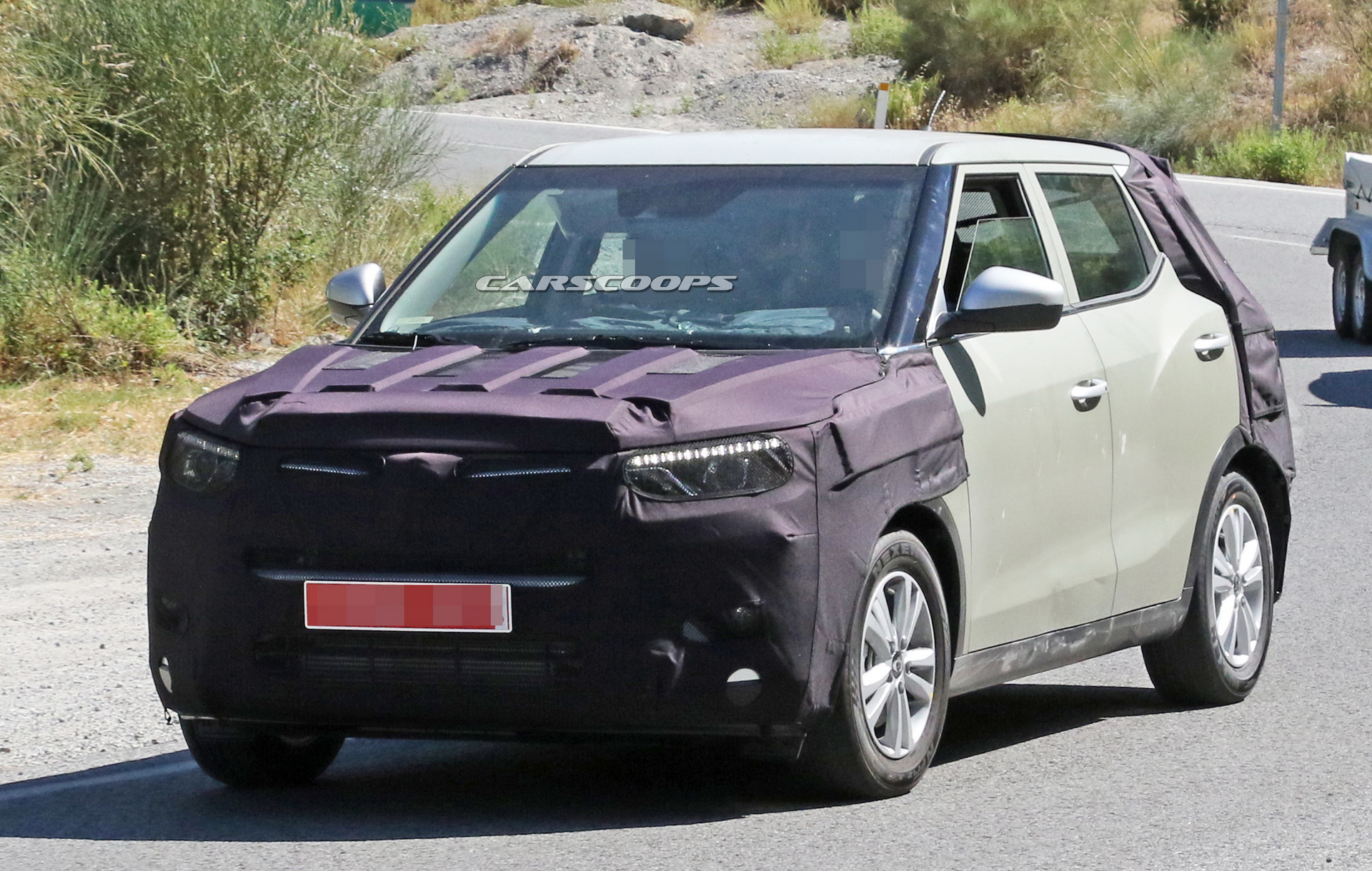 SsangYong Tivoli F/L (NC) Facelifted SsangYong Tivoli Getting Mild Visual Updates, Better Tech