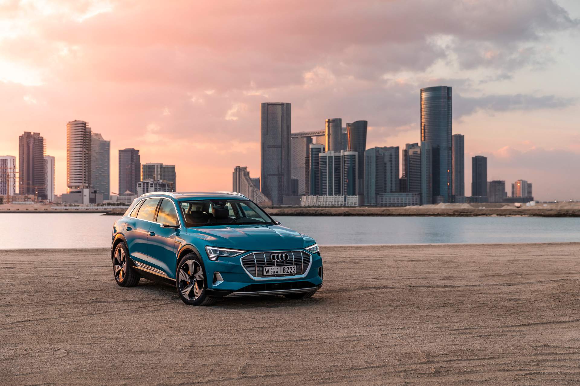 The Audi e-tron at Masdar City Scan Every Inch Of The 2019 Audi e-tron Electric SUV In 303 Photos