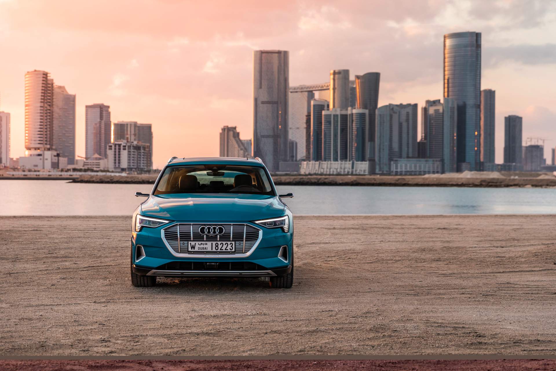 The Audi e-tron at Masdar City Scan Every Inch Of The 2019 Audi e-tron Electric SUV In 303 Photos