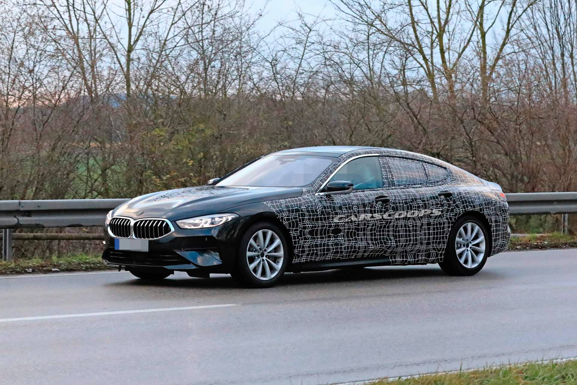 2020 BMW 8 Series Gran Coupe spy shots 14 2020 BMW 8 Series And M850i Gran Coupes Peel Off Their Face Masks