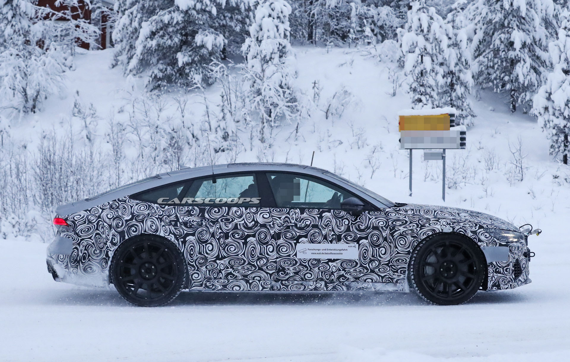 2019-Audi-RS7-Scoop-16 2020 Audi RS7 Spotted Near The Arctic Circle, Will Get Over 600-HP