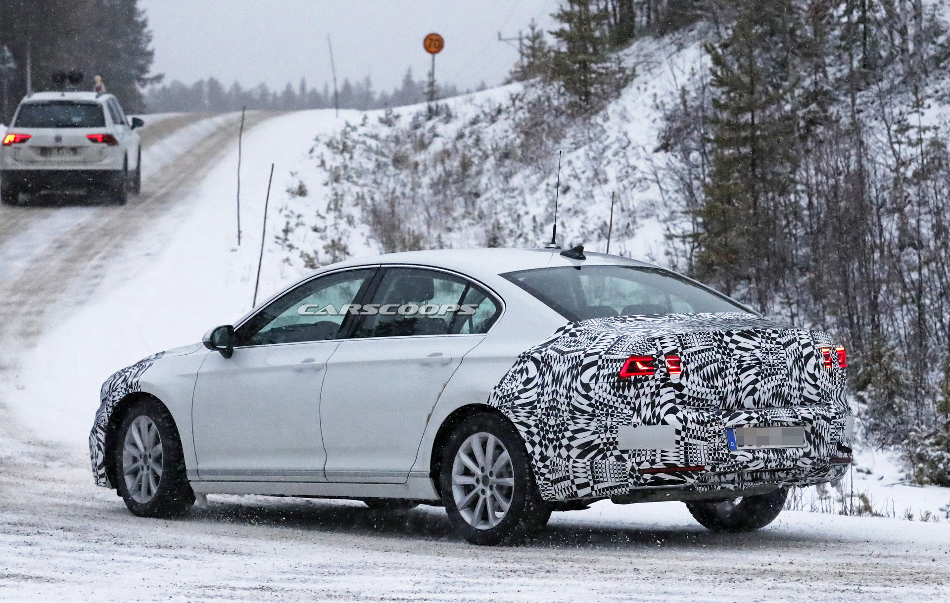 2020 VW Passat Euro-Spec-5 Europe’s Volkswagen Passat Spied Hiding Minor Styling Changes Under Heavy Camouflage