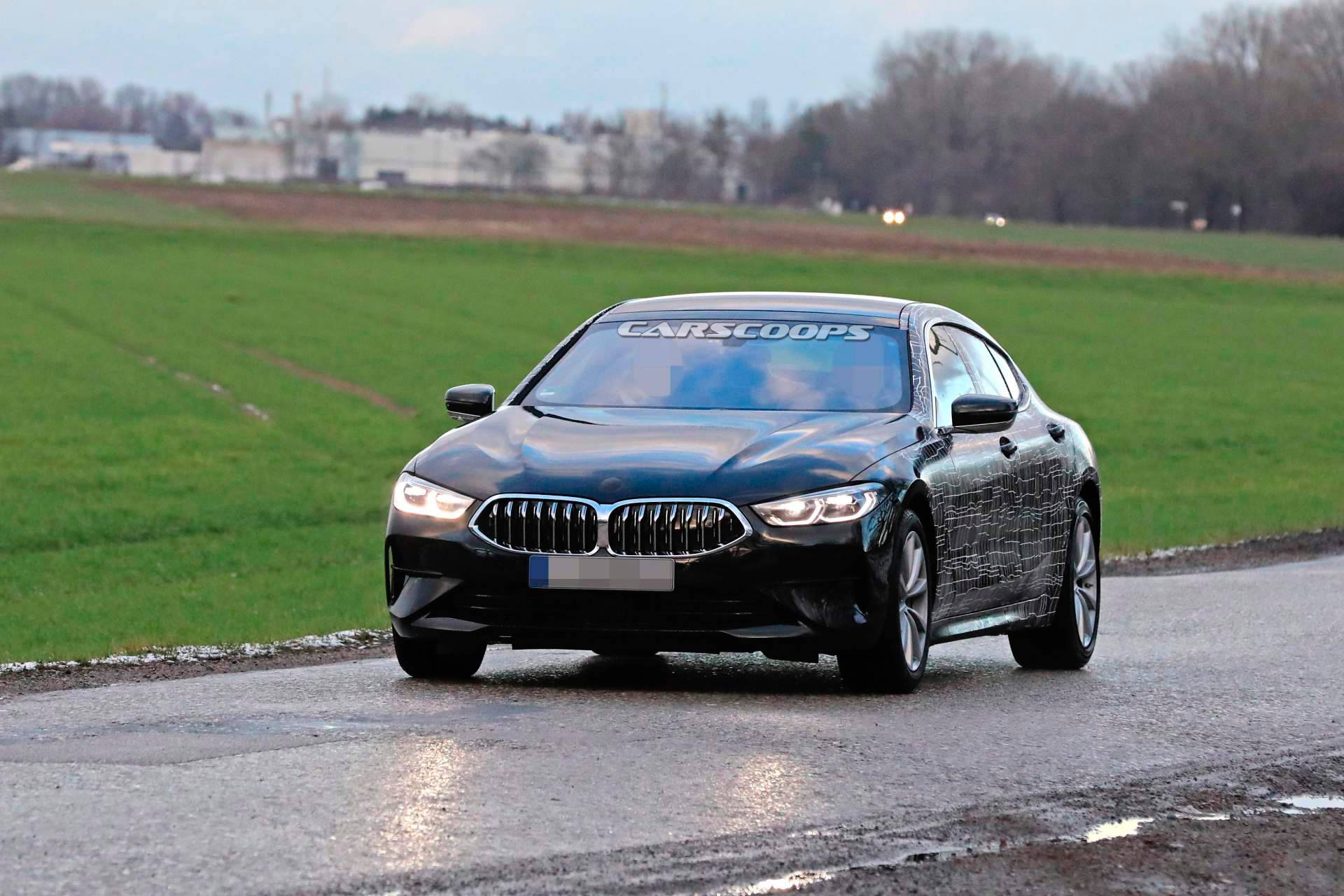2020 BMW 8 Series Gran Coupe spy shots 1 2020 BMW 8 Series And M850i Gran Coupes Peel Off Their Face Masks