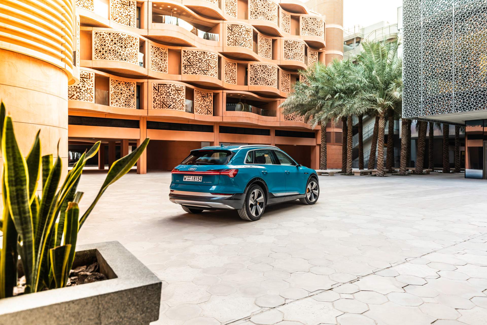 The Audi e-tron at Masdar City Scan Every Inch Of The 2019 Audi e-tron Electric SUV In 303 Photos