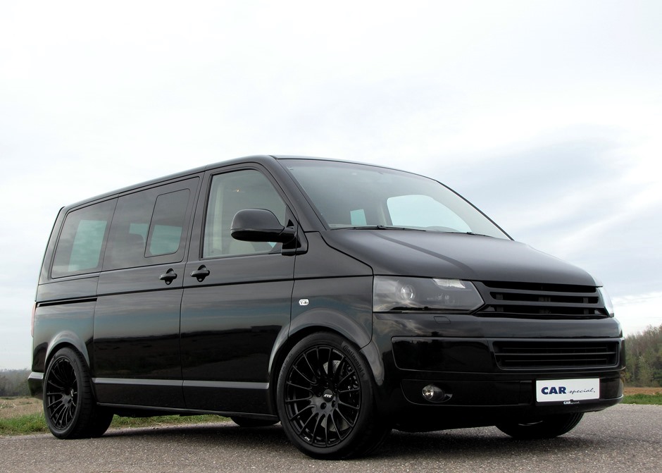 VW Multivan T5 powered by Porsche 911 Turbo engine 4 573HP VW Transporter With Porsche 911 Turbo Engine Is VW Group Synergy At Its Best