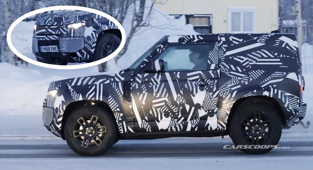 2020 Land Rover Defender 90 With 3 Doors And Swb Will Be The Most Playful Of All Carscoops