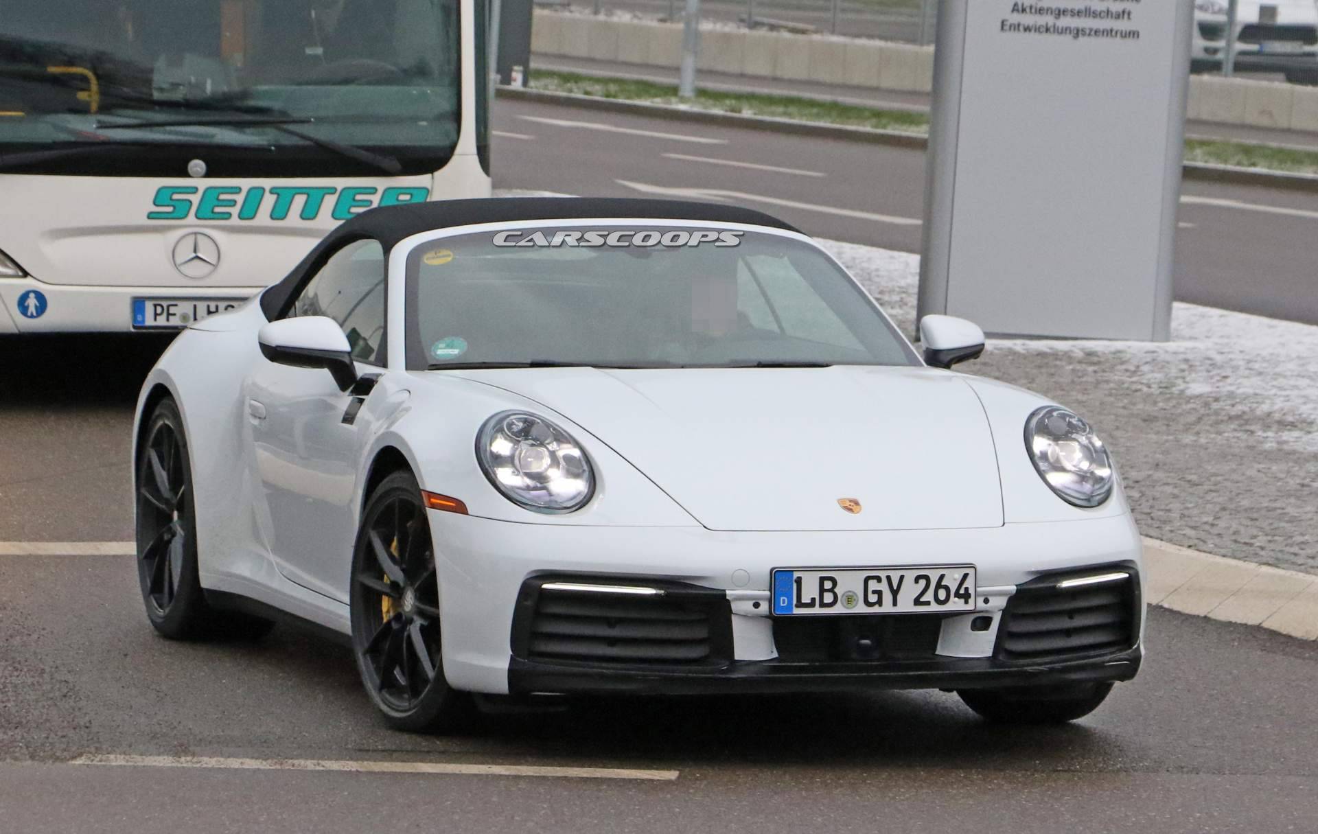 2020 Porsche 911 Cabriolet spy shots 23 2019 NY Auto Show To Feature Debuts From Acura, Genesis, Mercedes And Porsche