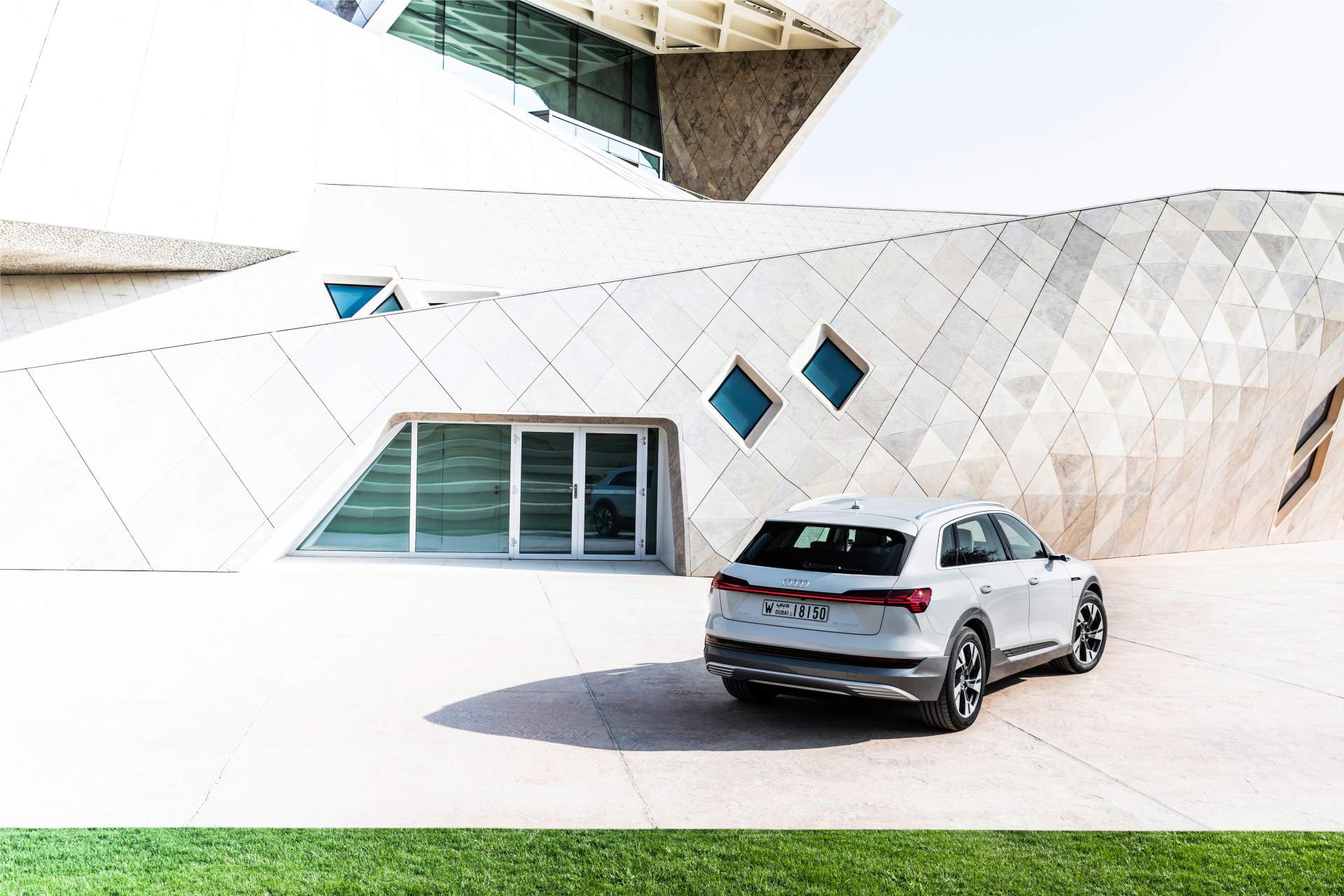 The Audi e-tron at Masdar City Scan Every Inch Of The 2019 Audi e-tron Electric SUV In 303 Photos
