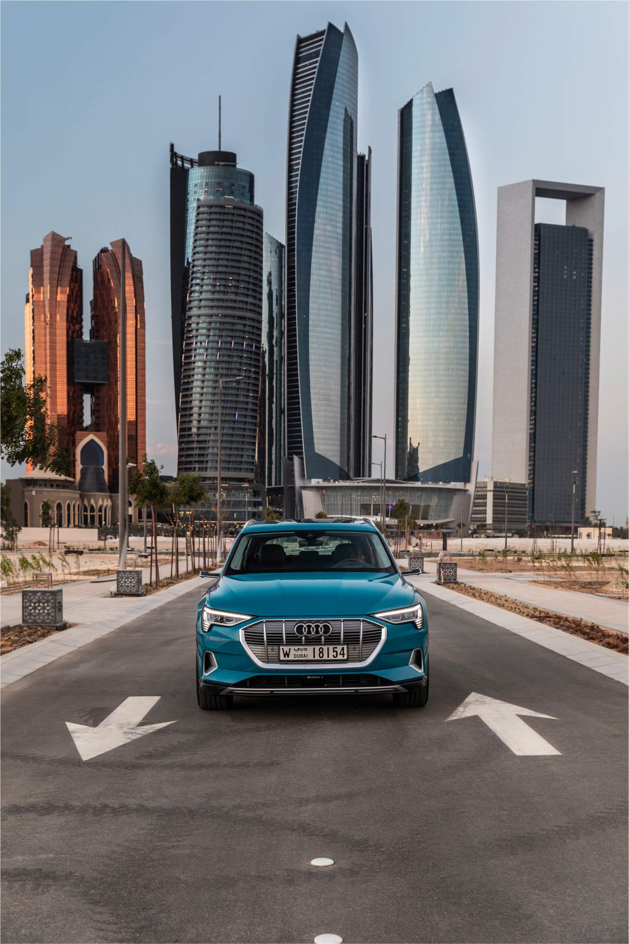 The Audi e-tron at Masdar City Scan Every Inch Of The 2019 Audi e-tron Electric SUV In 303 Photos