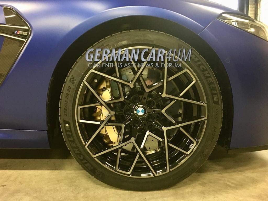 BMW M8 Competition-1 2020 BMW M8 Competition Caught Undisguised! Gets At Least 617 HP