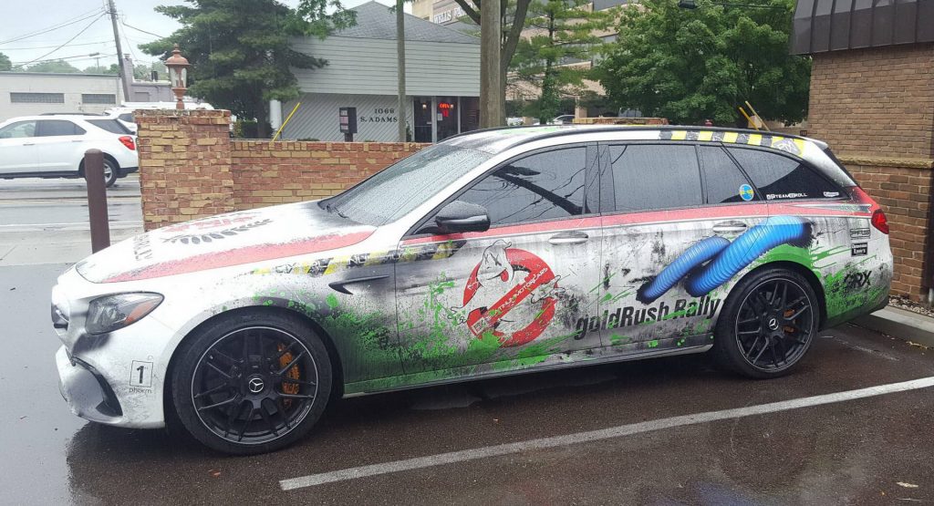  Ghostbusters-Themed Mercedes-AMG E63 Ain’t Afraid Of No Ghost