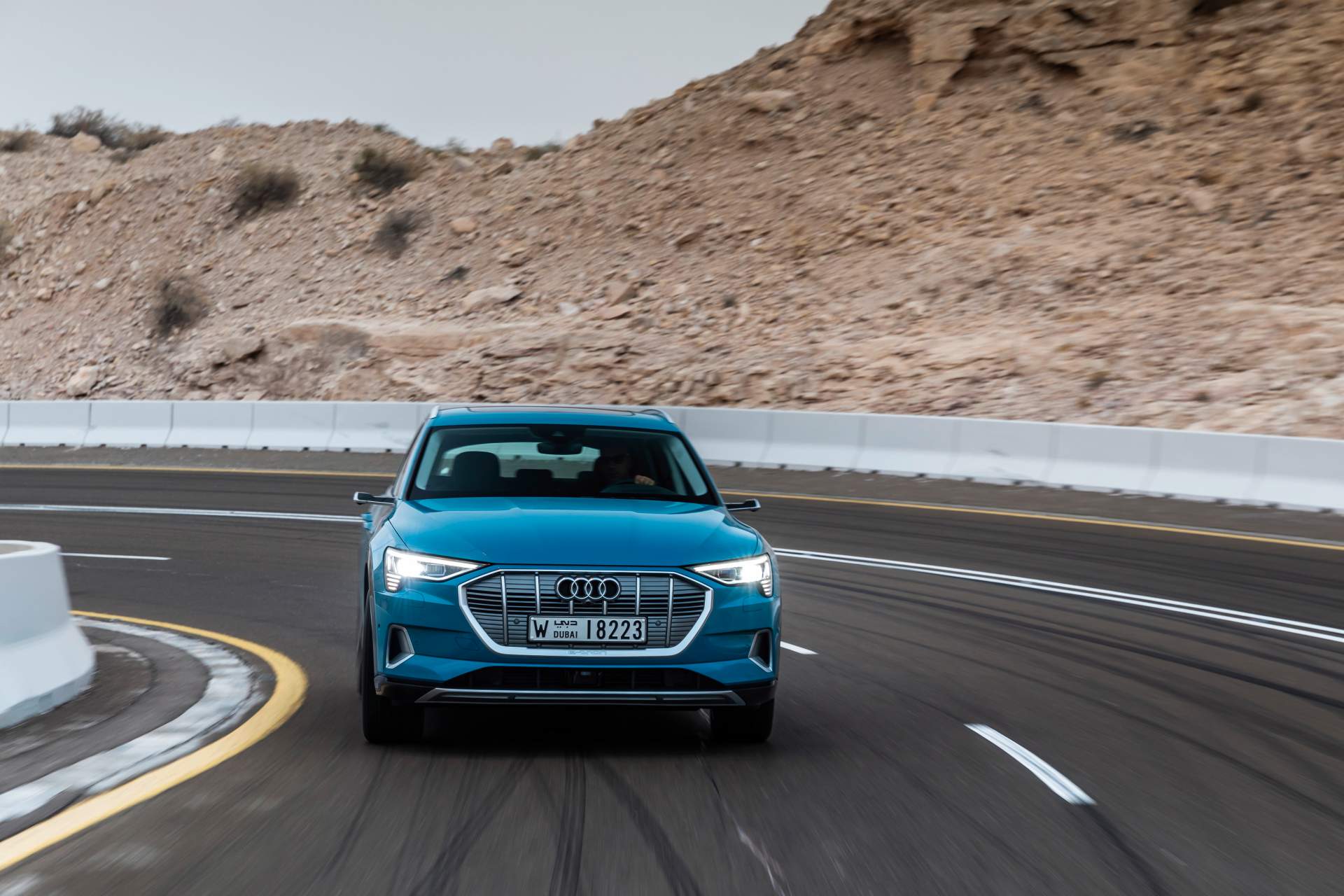 The Audi e-tron at Masdar City Scan Every Inch Of The 2019 Audi e-tron Electric SUV In 303 Photos