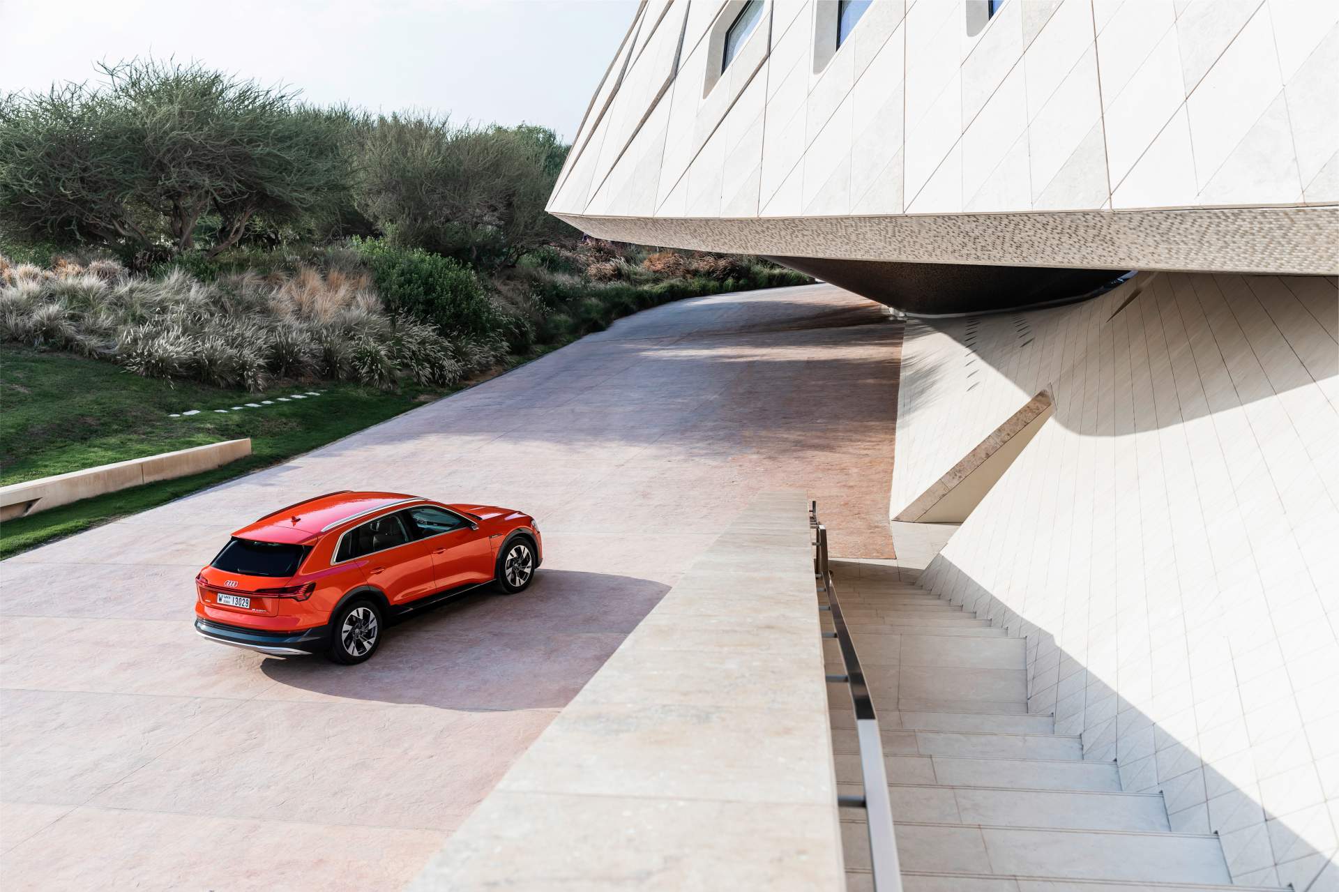 The Audi e-tron at Masdar City Scan Every Inch Of The 2019 Audi e-tron Electric SUV In 303 Photos