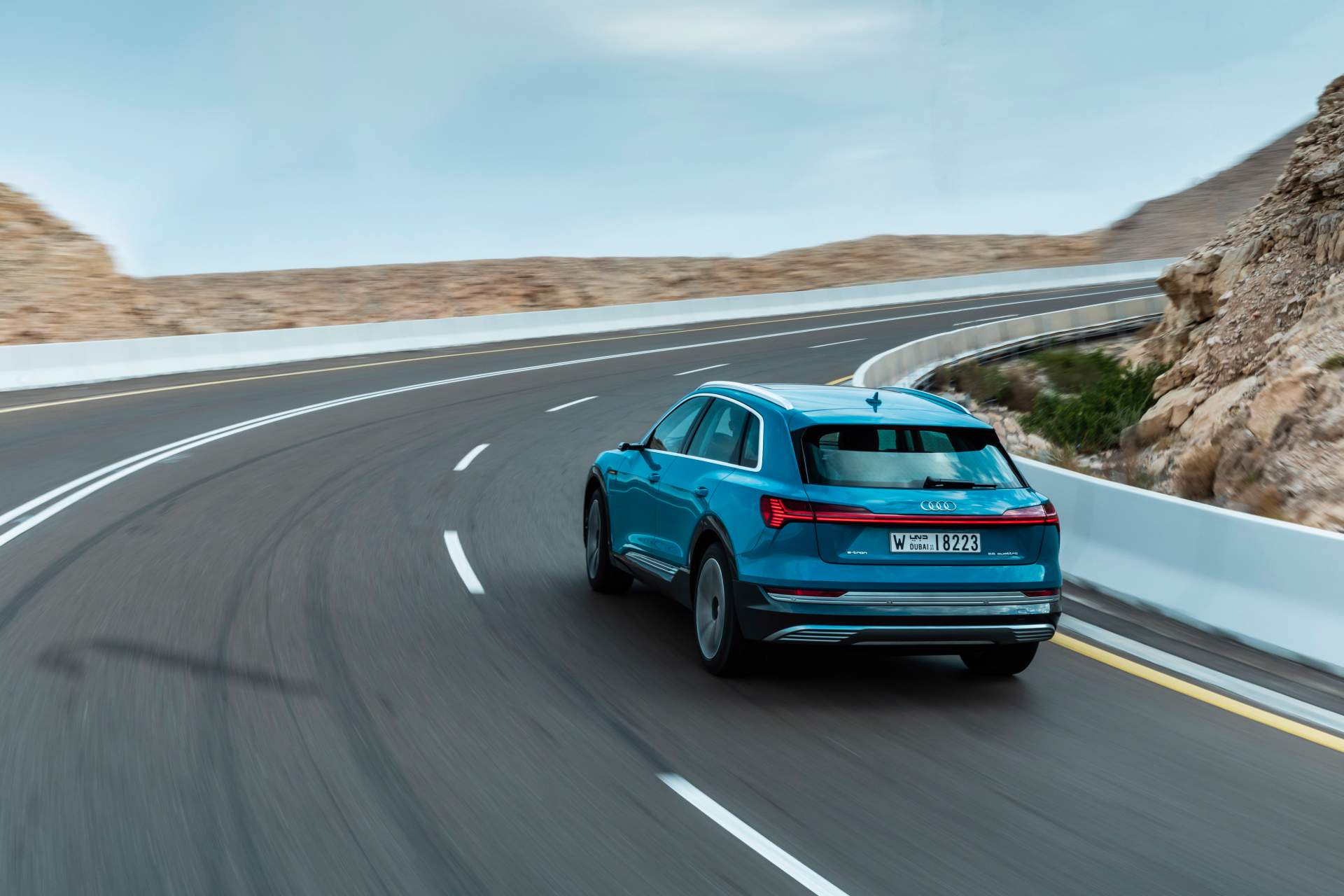 The Audi e-tron at Masdar City Scan Every Inch Of The 2019 Audi e-tron Electric SUV In 303 Photos