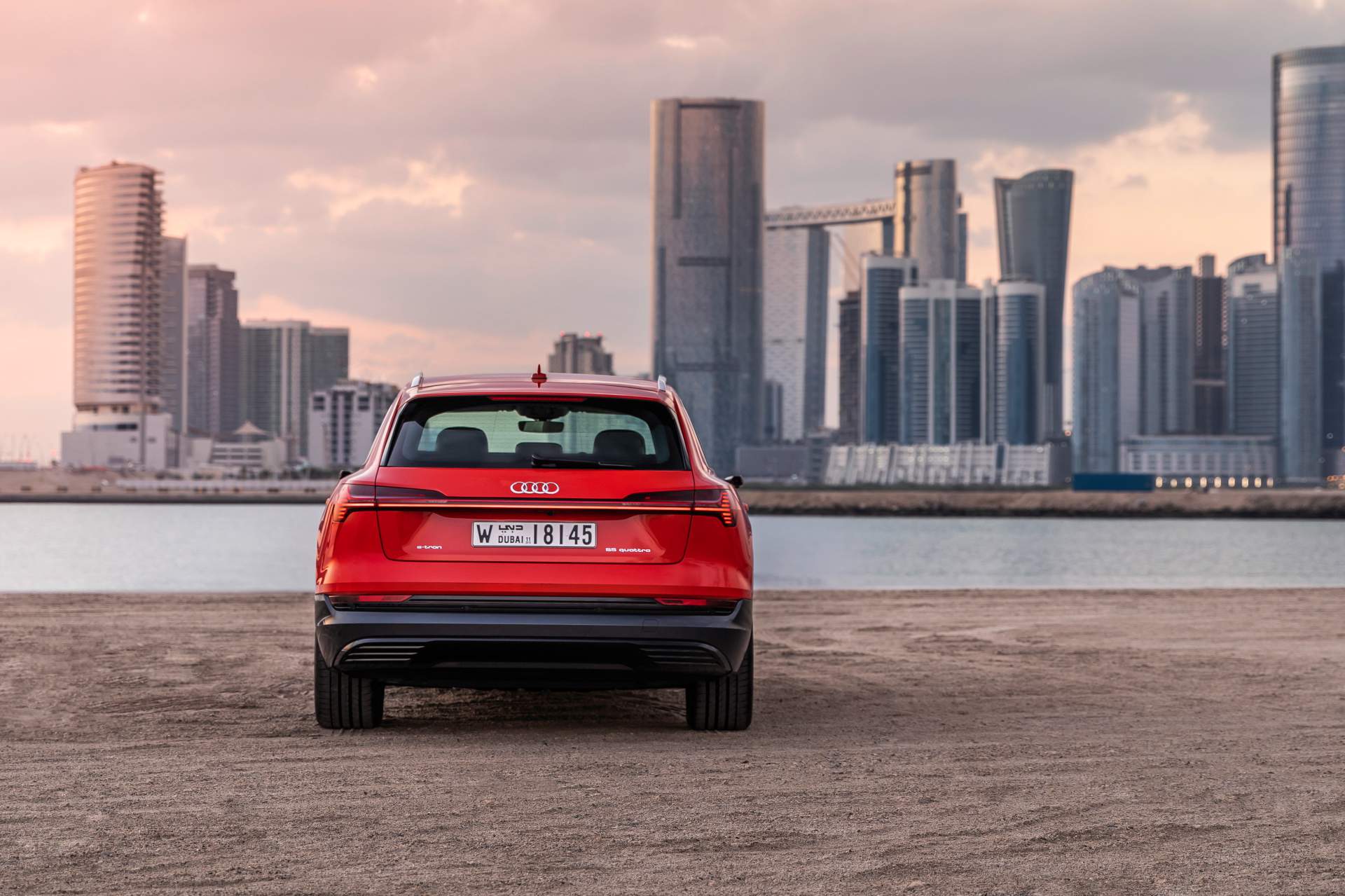 The Audi e-tron at Masdar City Scan Every Inch Of The 2019 Audi e-tron Electric SUV In 303 Photos