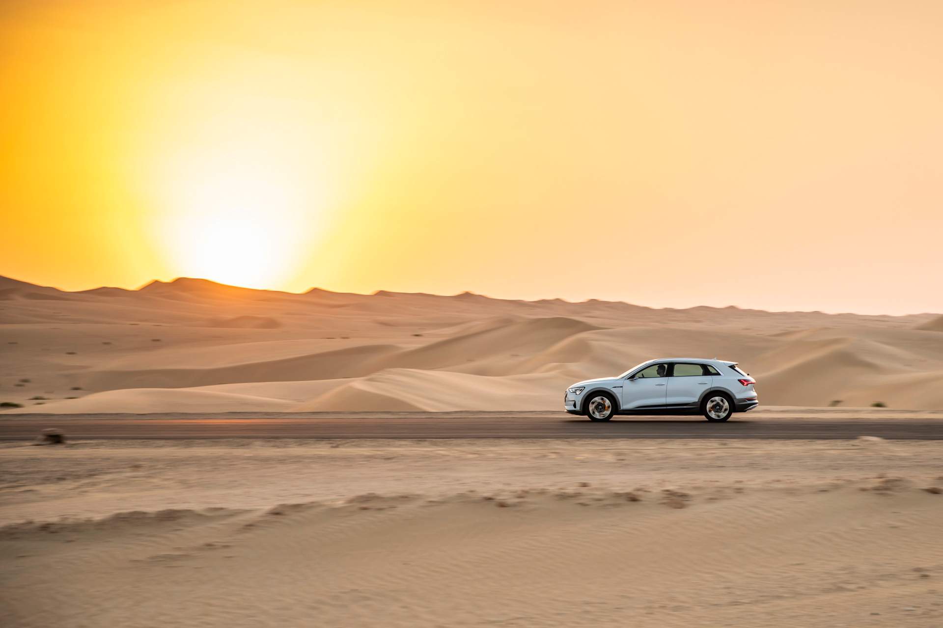 The Audi e-tron at Masdar City Scan Every Inch Of The 2019 Audi e-tron Electric SUV In 303 Photos