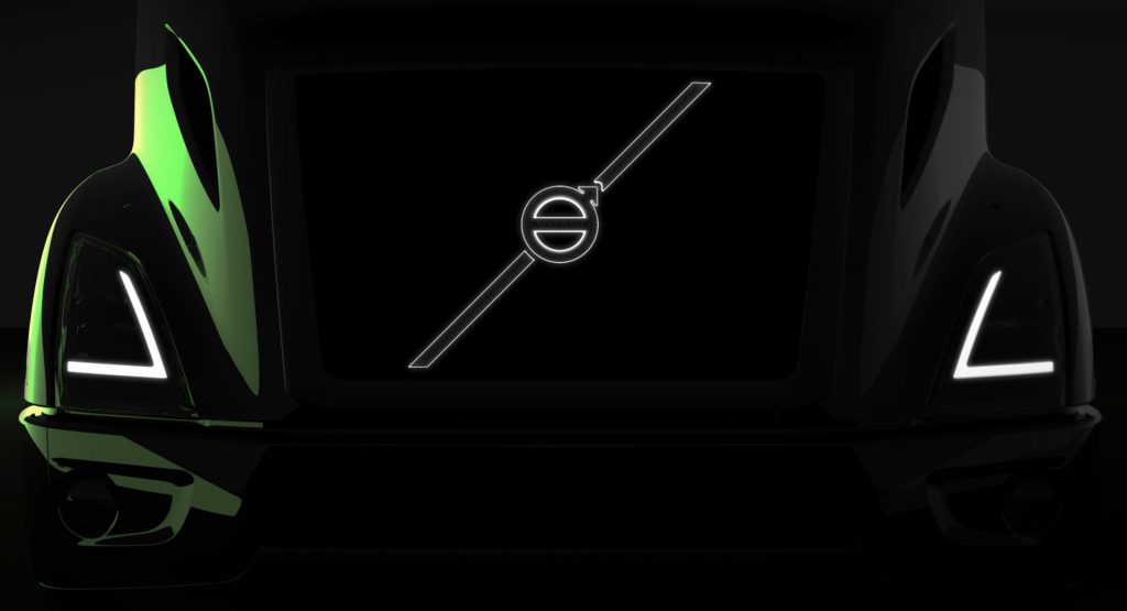  Volvo Aims To Beat Tesla To The Punch With Its New VNR Electric Semi