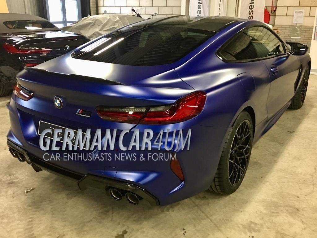 BMW M8 Competition-4 2020 BMW M8 Competition Caught Undisguised! Gets At Least 617 HP