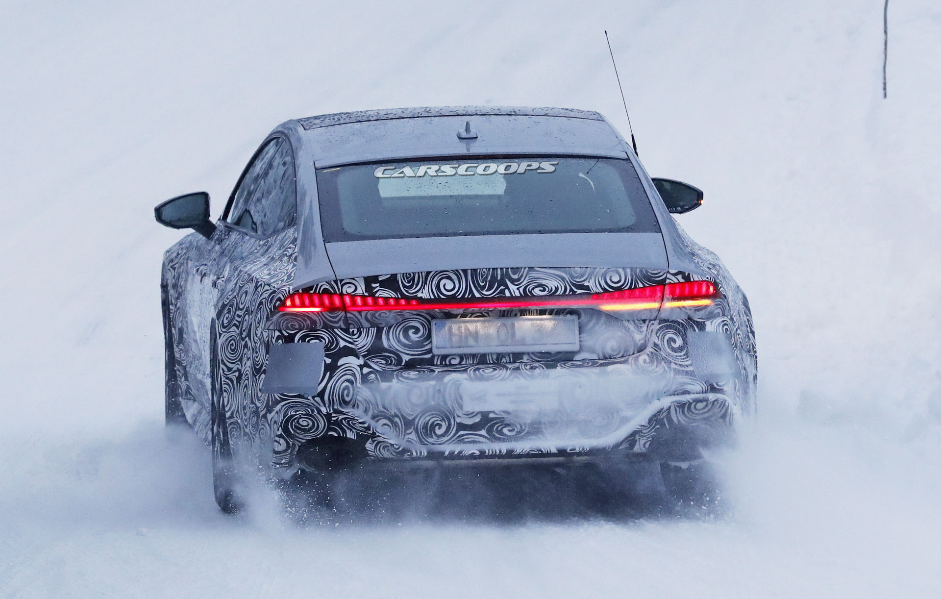 2019-Audi-RS7-Scoop-29 2020 Audi RS7 Spotted Near The Arctic Circle, Will Get Over 600-HP