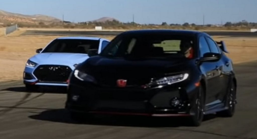  Is The 2019 Hyundai Veloster N Any Match For The Honda Civic Type R?