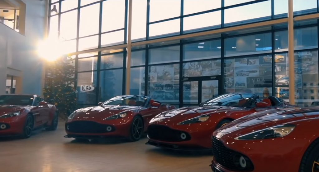  Someone Has Bought All Four Aston Martin Vanquish Zagato Models