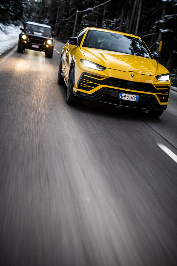 lamborghini urus lm002 95 Lamborghini Urus Convoy Embarks On Special Journey, LM002 Leads The Pack