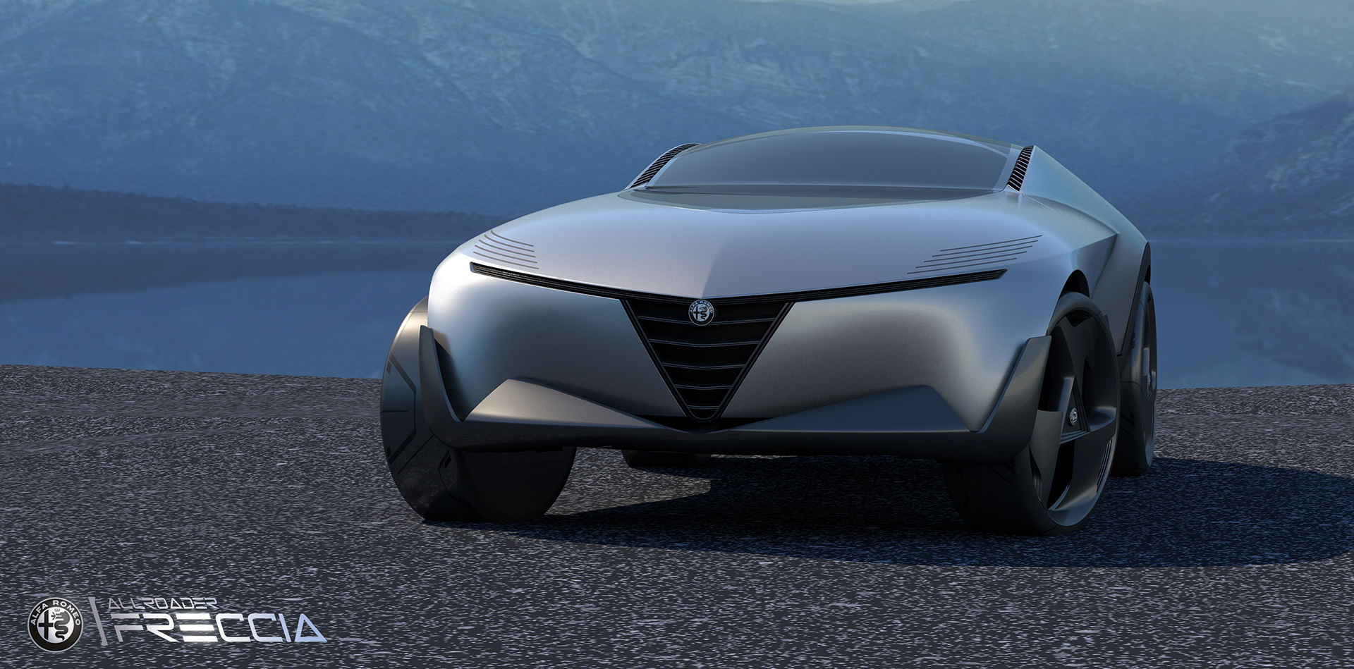 Alfa-Romeo-Freccia-Concept-15 Classic Alfa Romeo Montreal Inspires Futuristic Crossover Concept