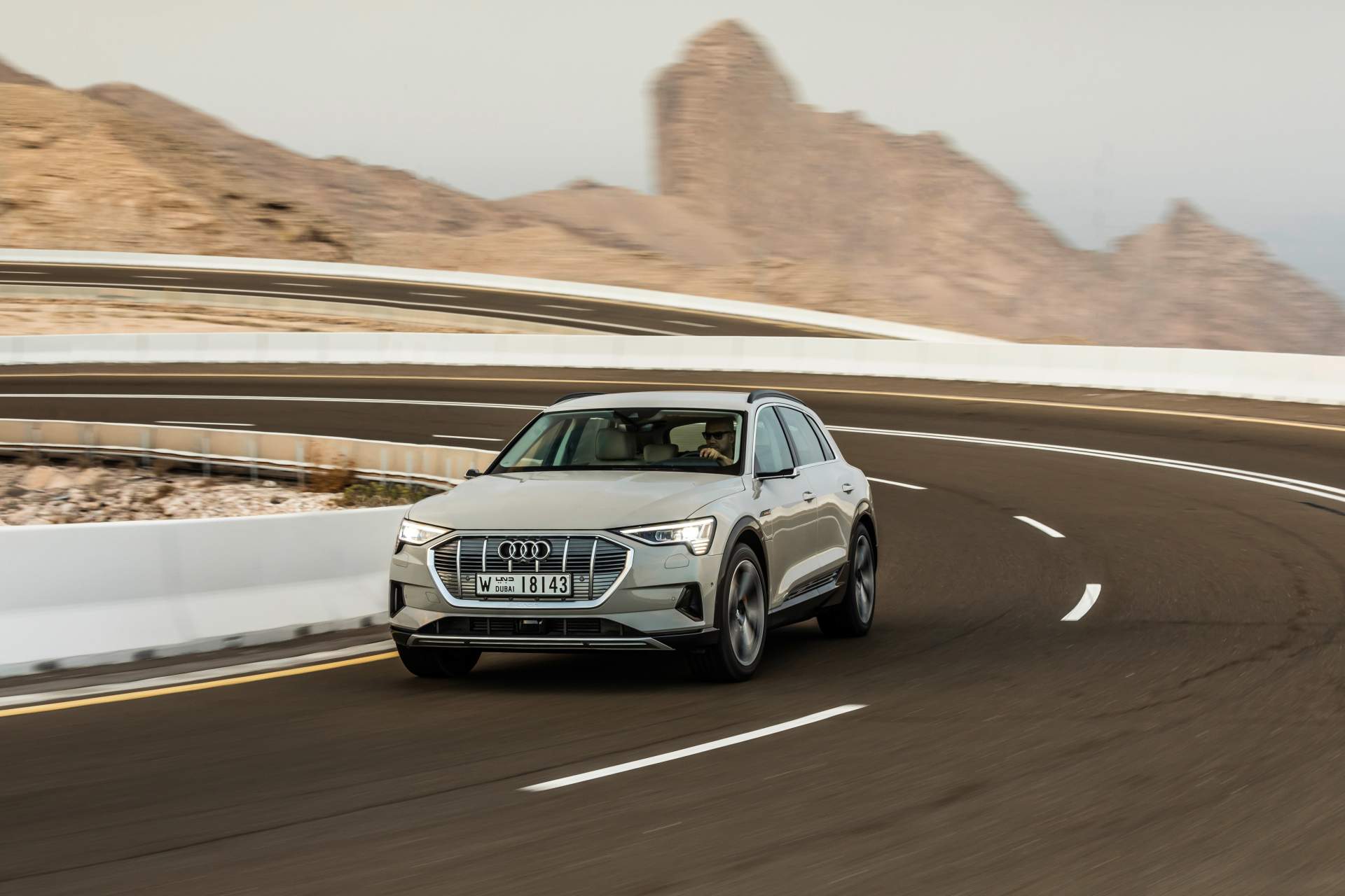 The Audi e-tron at Masdar City Scan Every Inch Of The 2019 Audi e-tron Electric SUV In 303 Photos