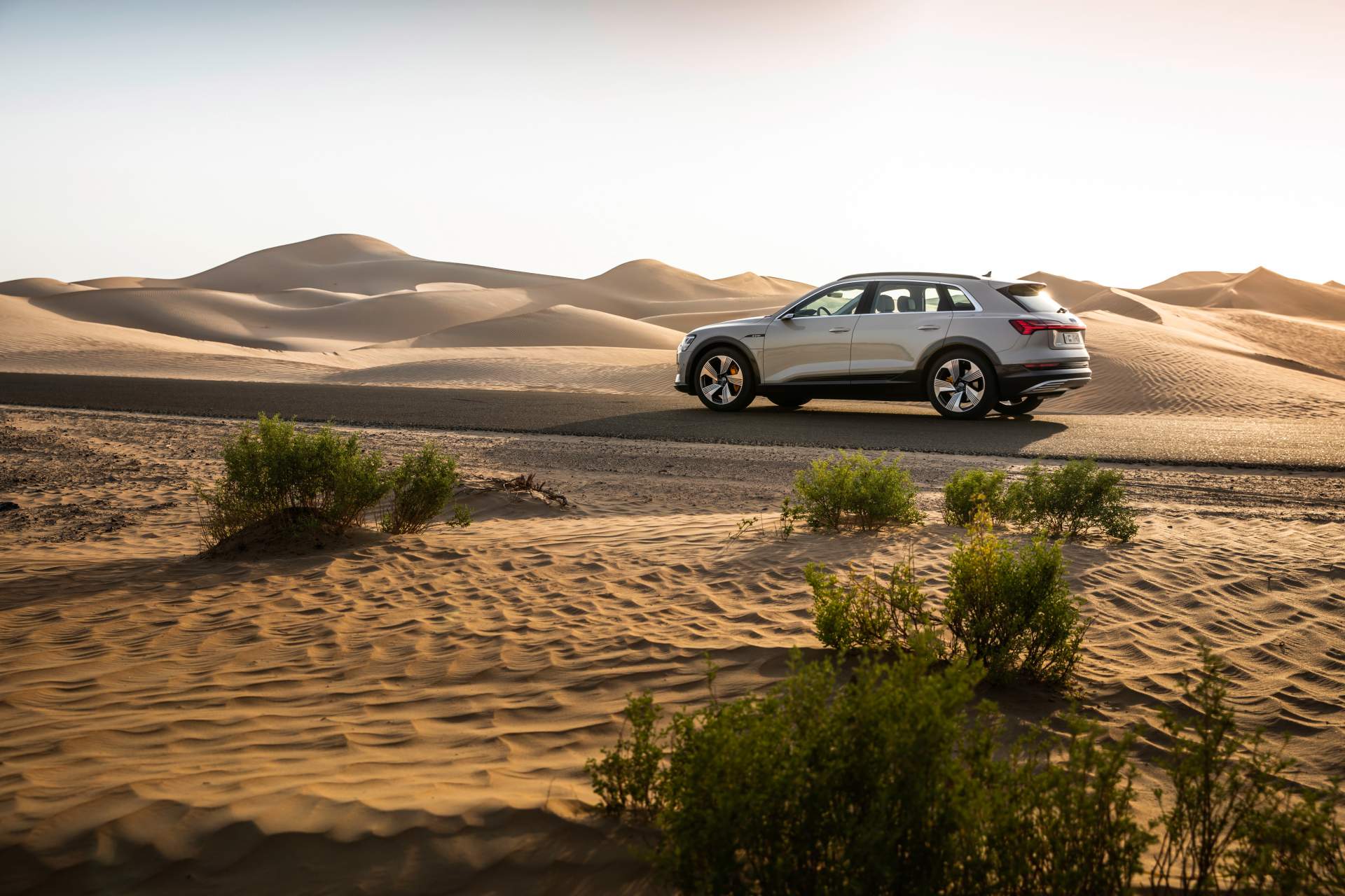 The Audi e-tron at Masdar City Scan Every Inch Of The 2019 Audi e-tron Electric SUV In 303 Photos