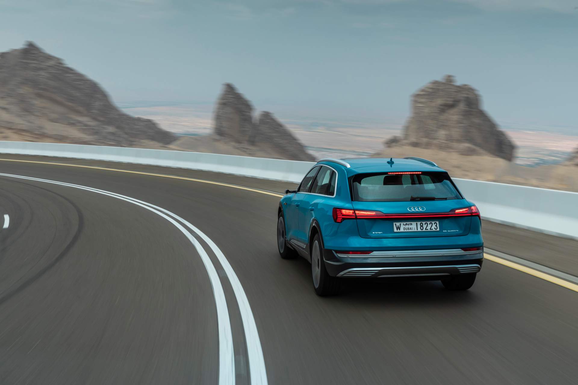 The Audi e-tron at Masdar City Scan Every Inch Of The 2019 Audi e-tron Electric SUV In 303 Photos