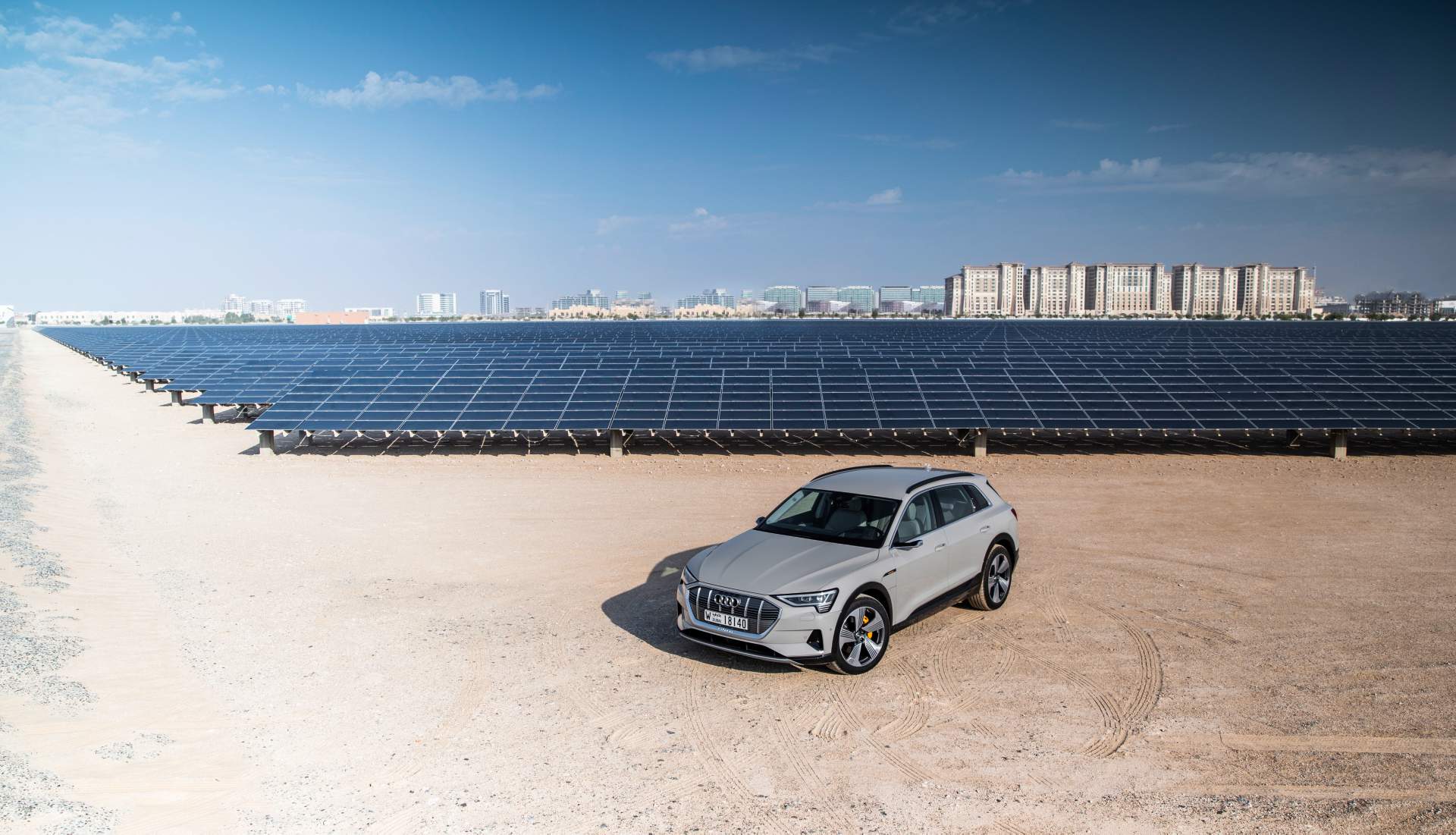 The Audi e-tron at Masdar City Scan Every Inch Of The 2019 Audi e-tron Electric SUV In 303 Photos