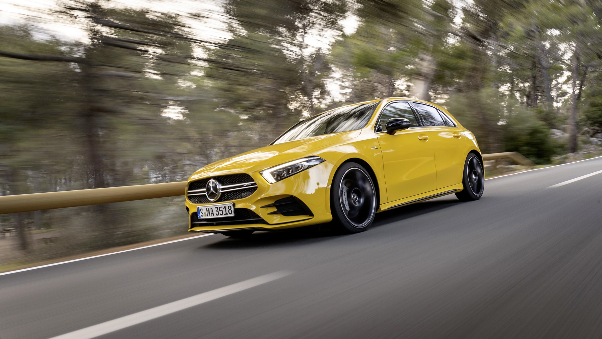 2019-Mercedes-AMG-A35-61 2019 Mercedes AMG A35: AMG’s Most Affordable Model Gets Detailed