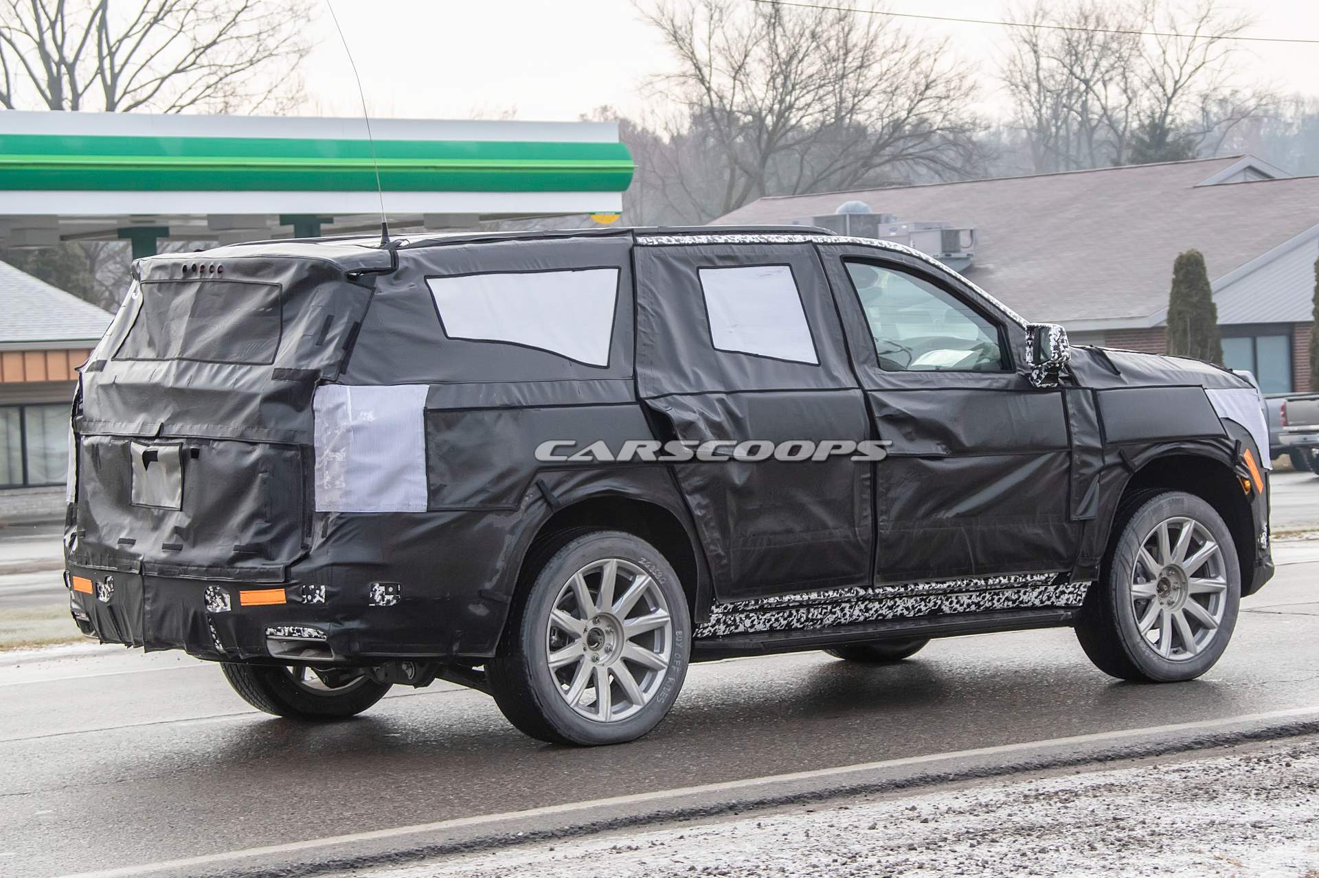 2020 Cadillac Escalade spy shots 17 2020 Cadillac Escalade Spotted For The First Time, Here’s Everything We Know So Far