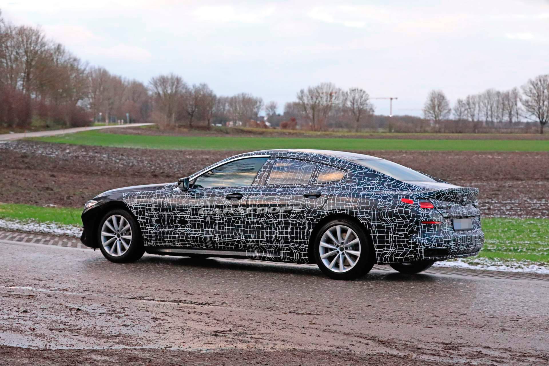 2020 BMW 8 Series Gran Coupe spy shots 8 2020 BMW 8 Series And M850i Gran Coupes Peel Off Their Face Masks