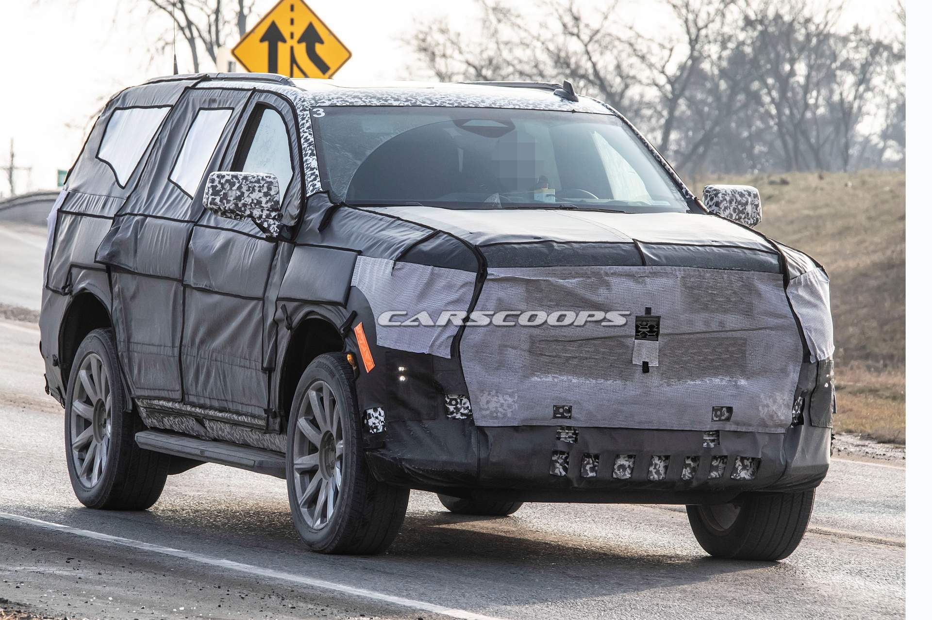 2020 Cadillac Escalade spy shots 30 2020 Cadillac Escalade Spotted For The First Time, Here’s Everything We Know So Far