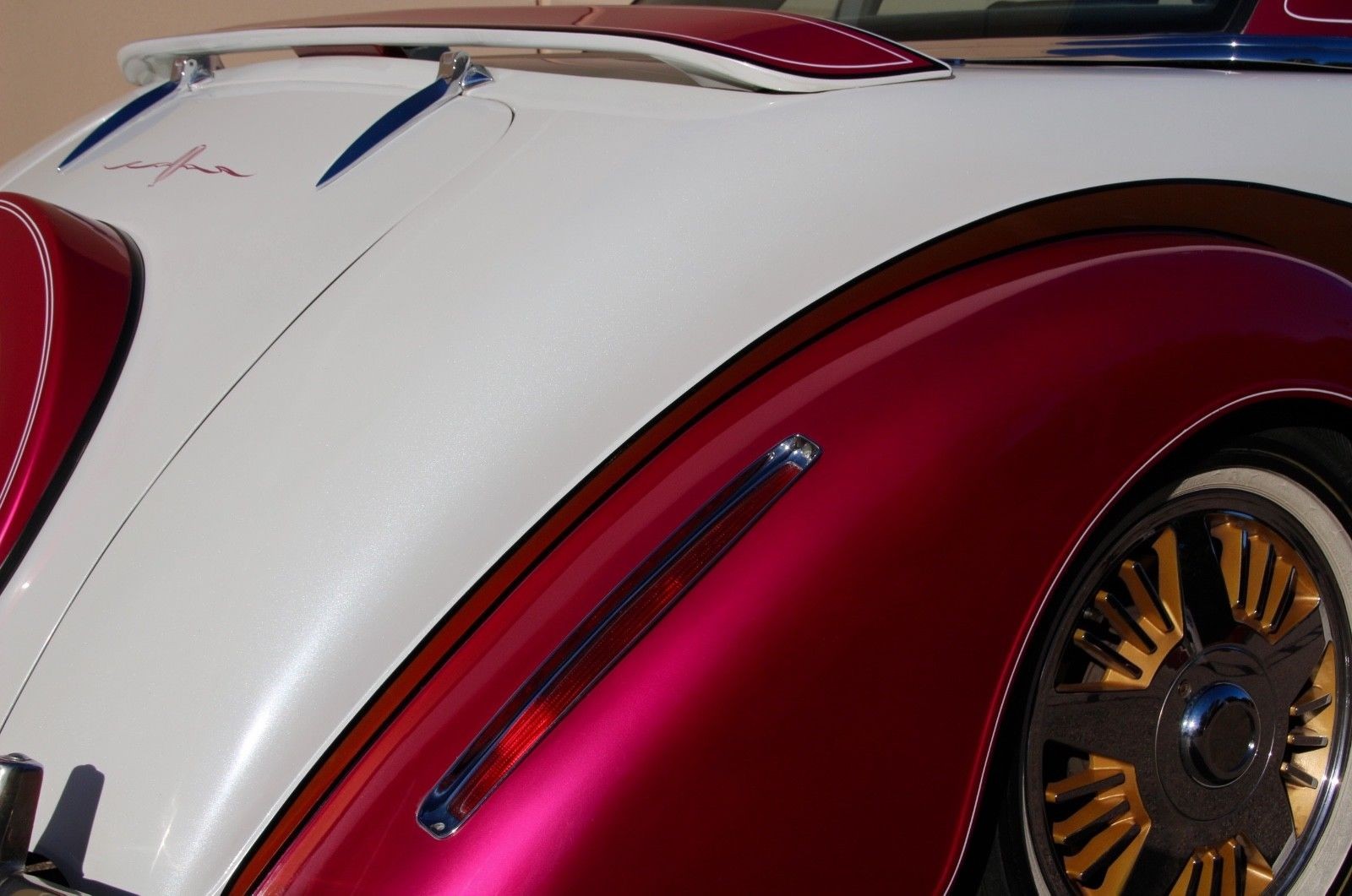 Riley Convertible Replica-16 This Weird Retro Riley Contraption Has A Rear-Mounted Cadillac V8