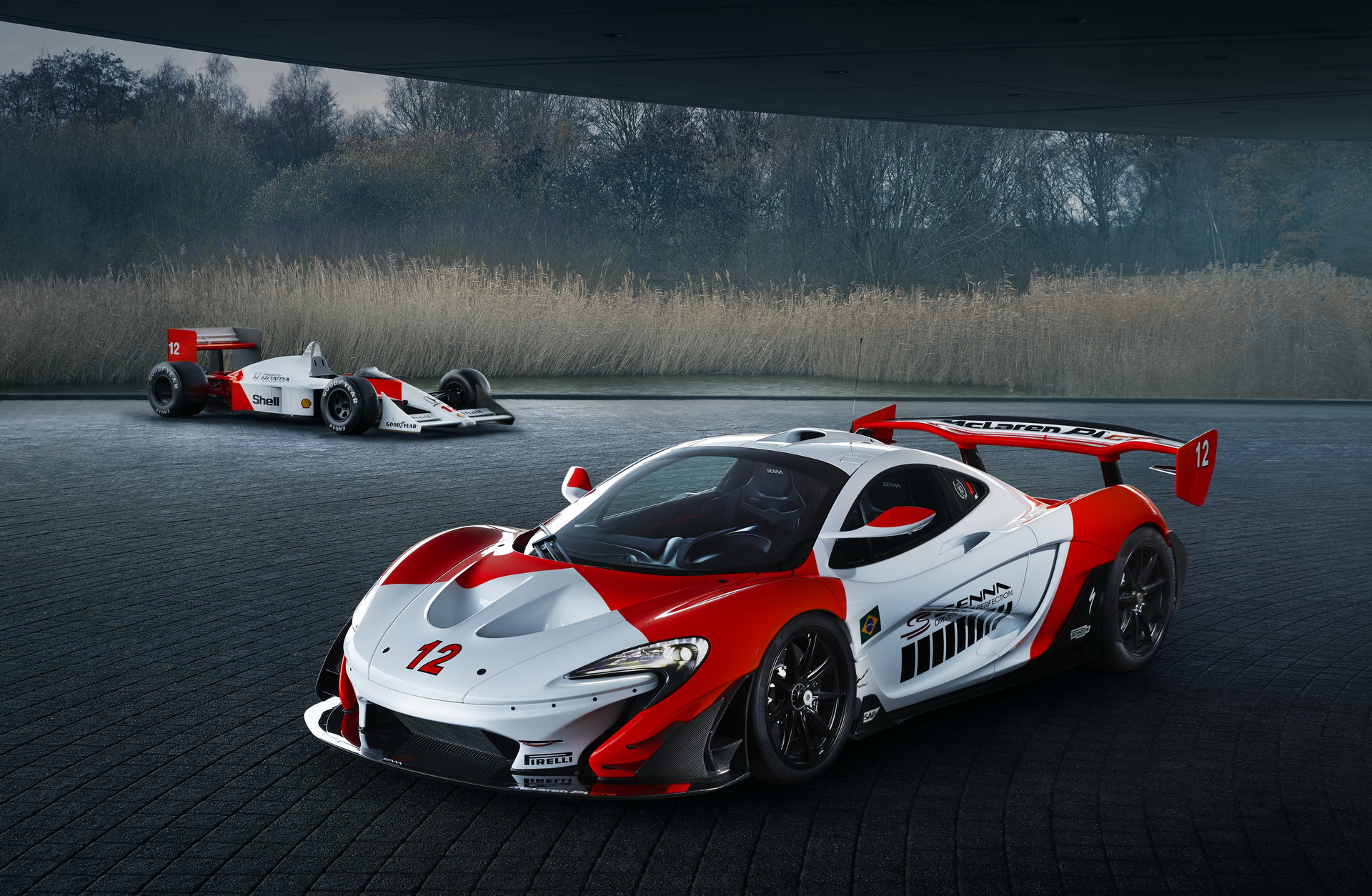 mclaren p1 gtr mso senna tribute 1 Bespoke McLaren P1 GTR MSO Pays Tribute To Senna’s 1st Title