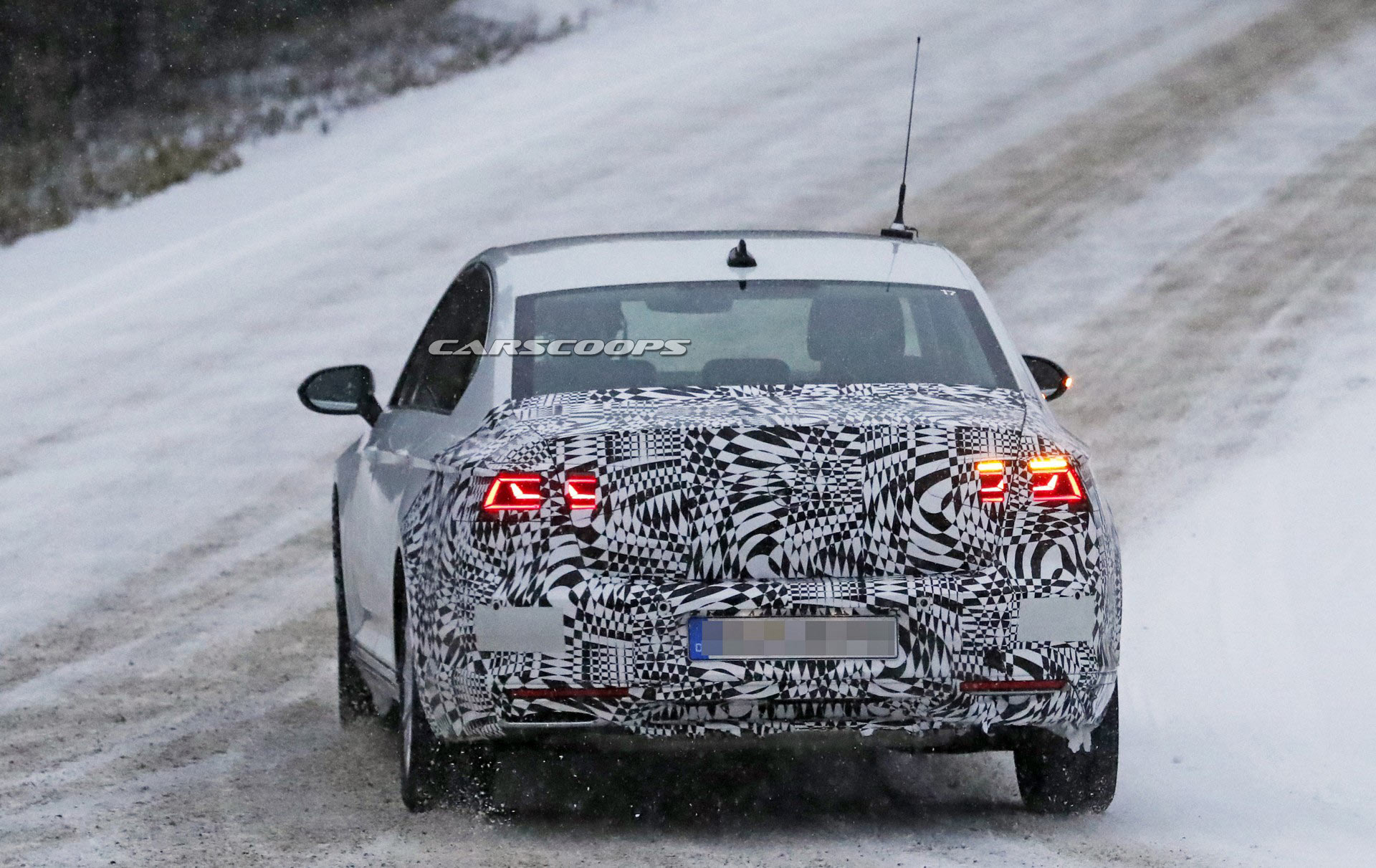 2020 VW Passat Euro-Spec-8 Europe’s Volkswagen Passat Spied Hiding Minor Styling Changes Under Heavy Camouflage